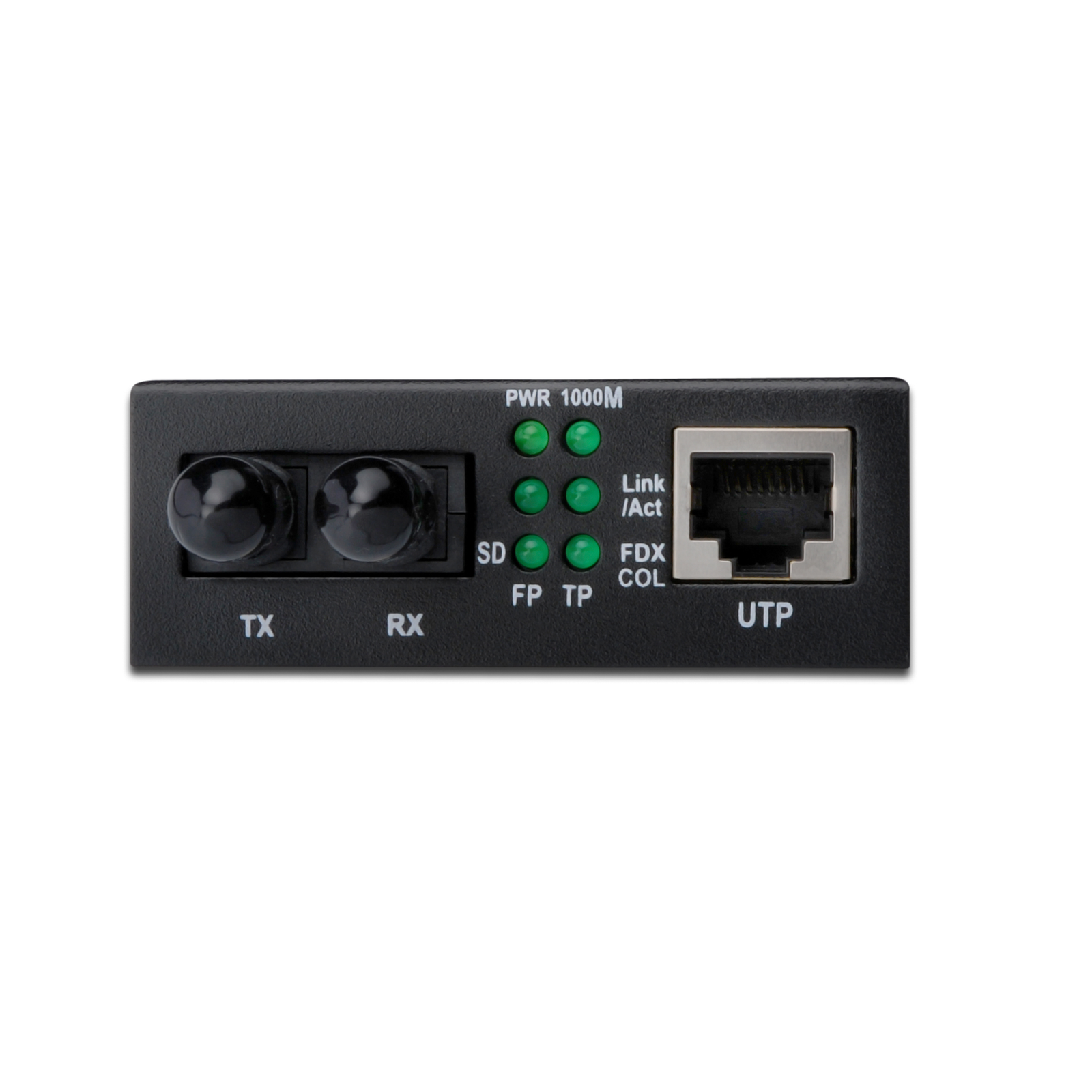 Digitus Fast Ethernet Media Converter RJ-45 to ST-Duplex Black