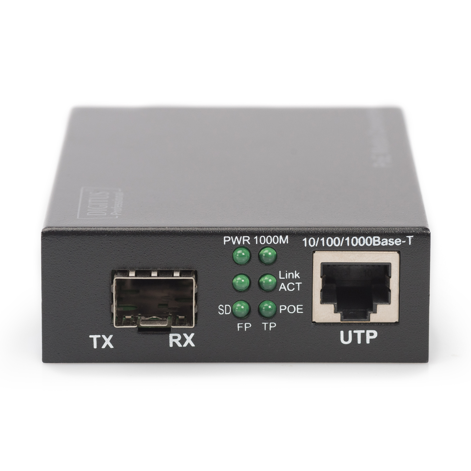 Digitus Converter Gigabit PoE Media SFP RJ45