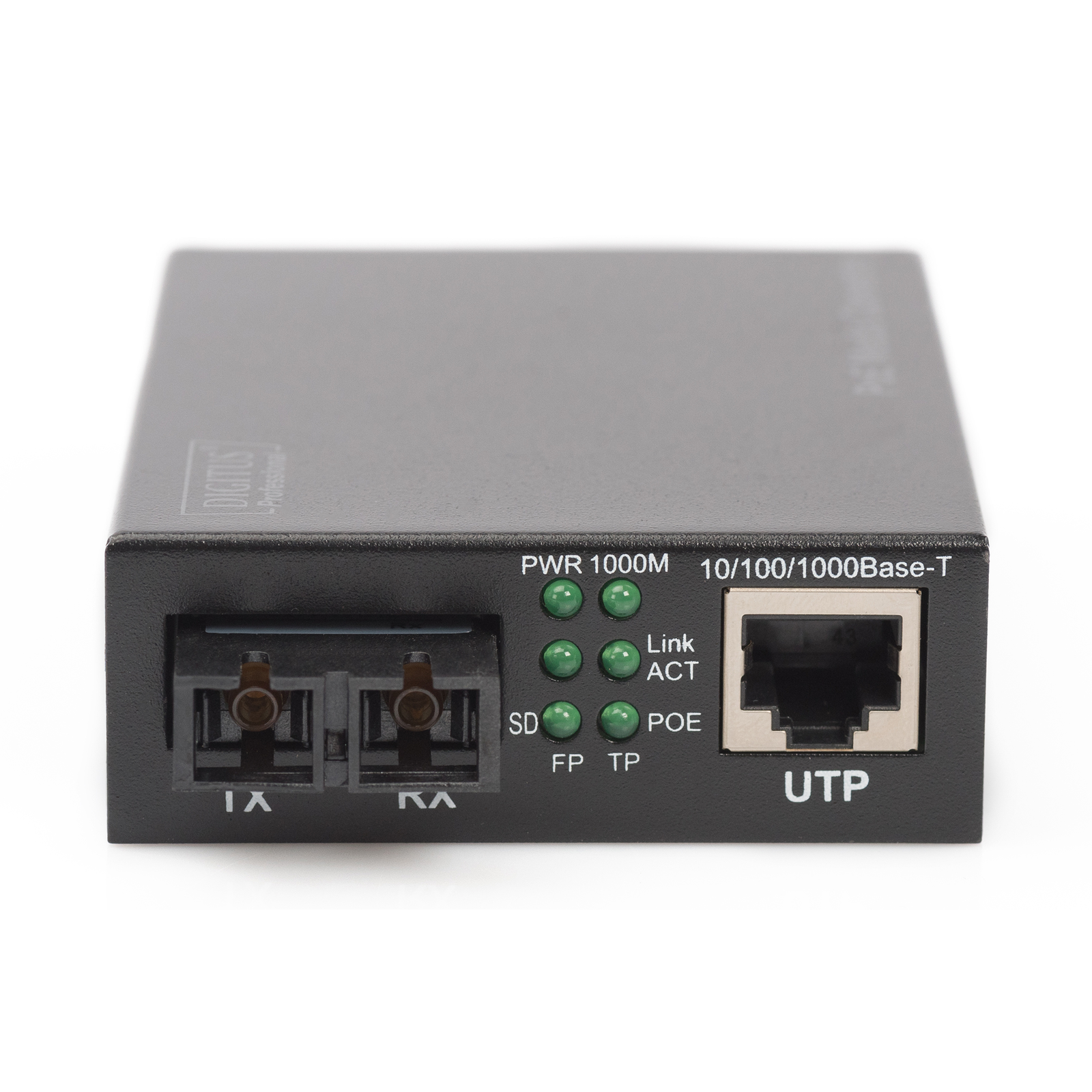 Digitus Converter Gigabit PoE Multim. Media RJ45 SCmm PSE