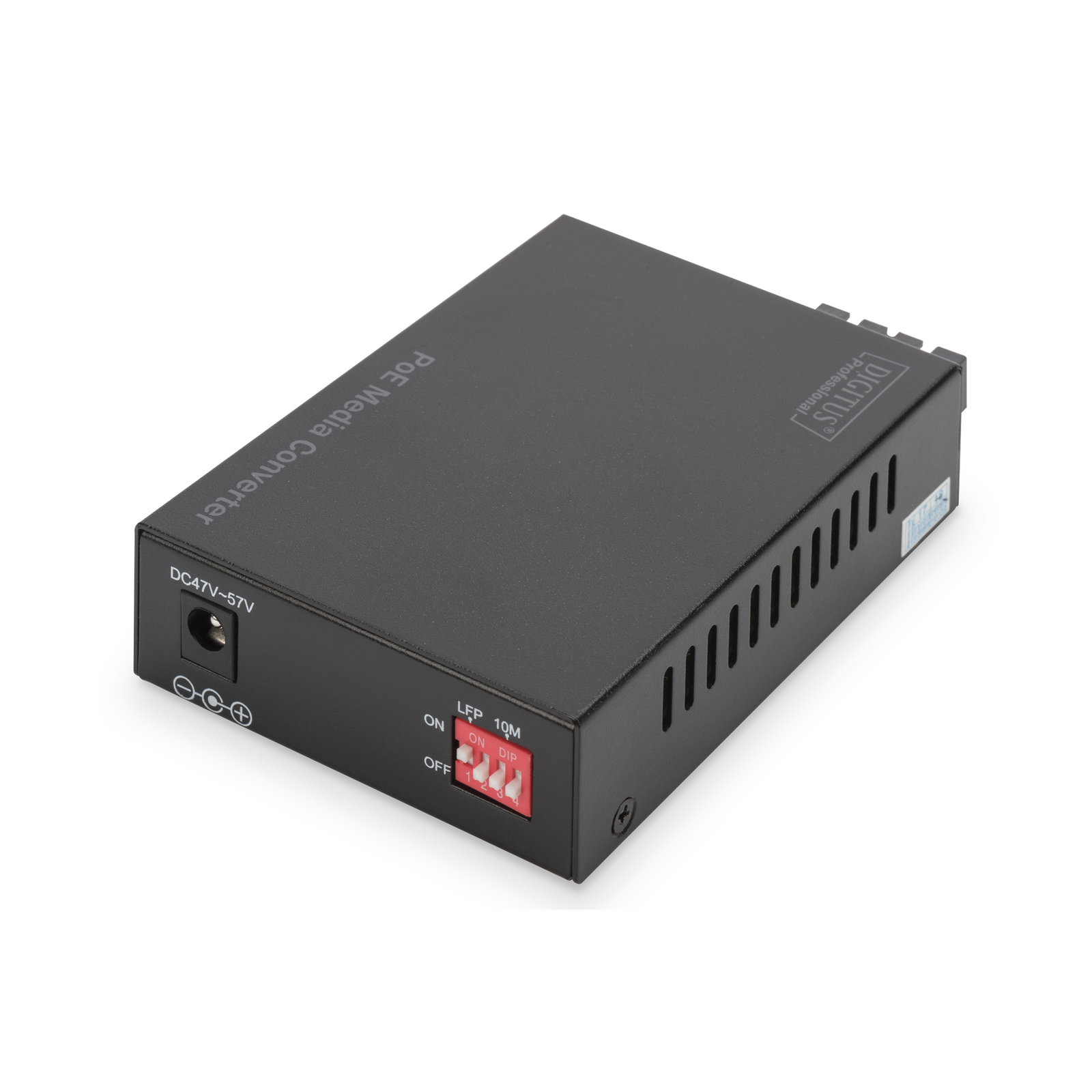Digitus Converter Gigabit PoE Multim. Media RJ45 SCmm PSE