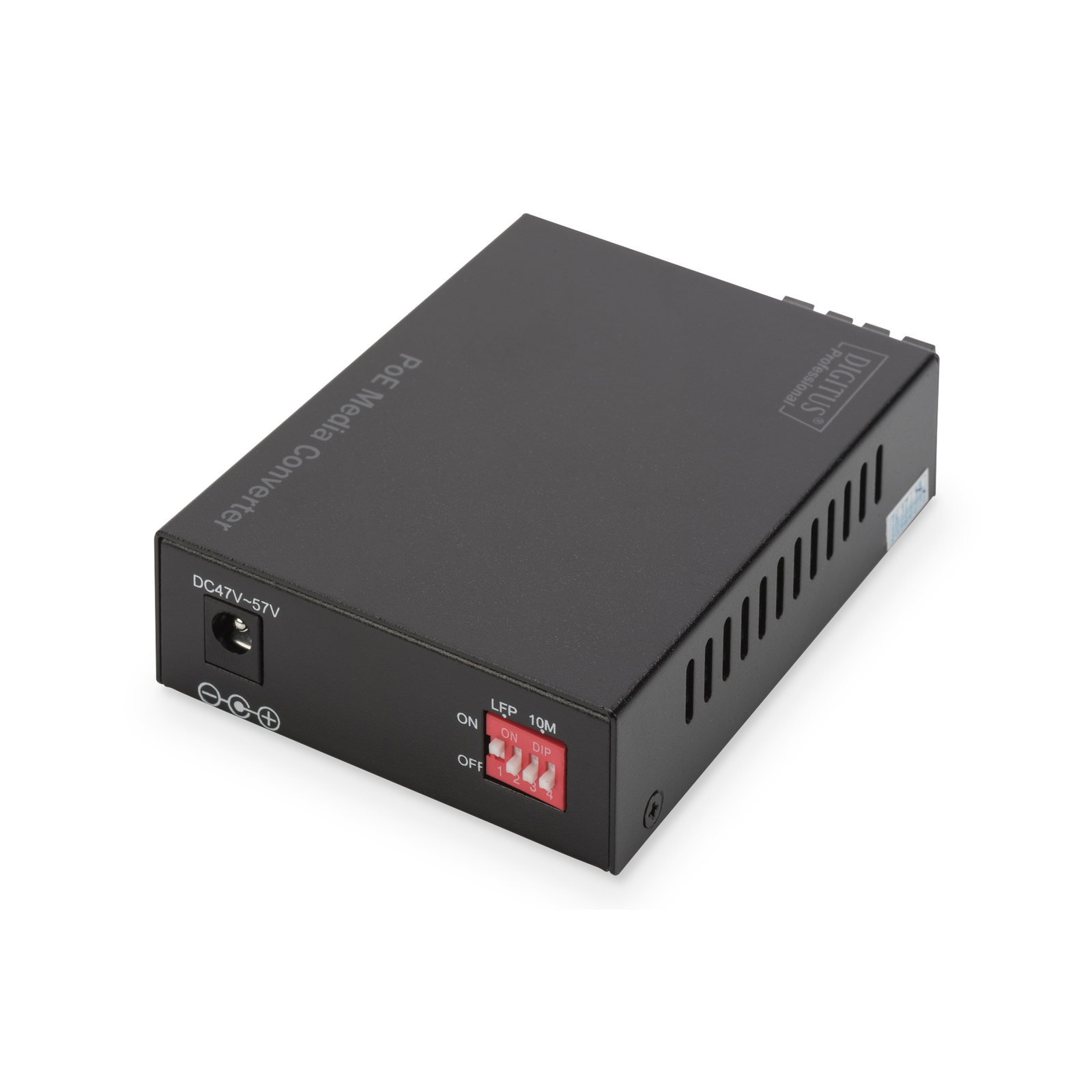 Digitus Converter Gigabit PoE Singlem.Media RJ45 SC SM PSE