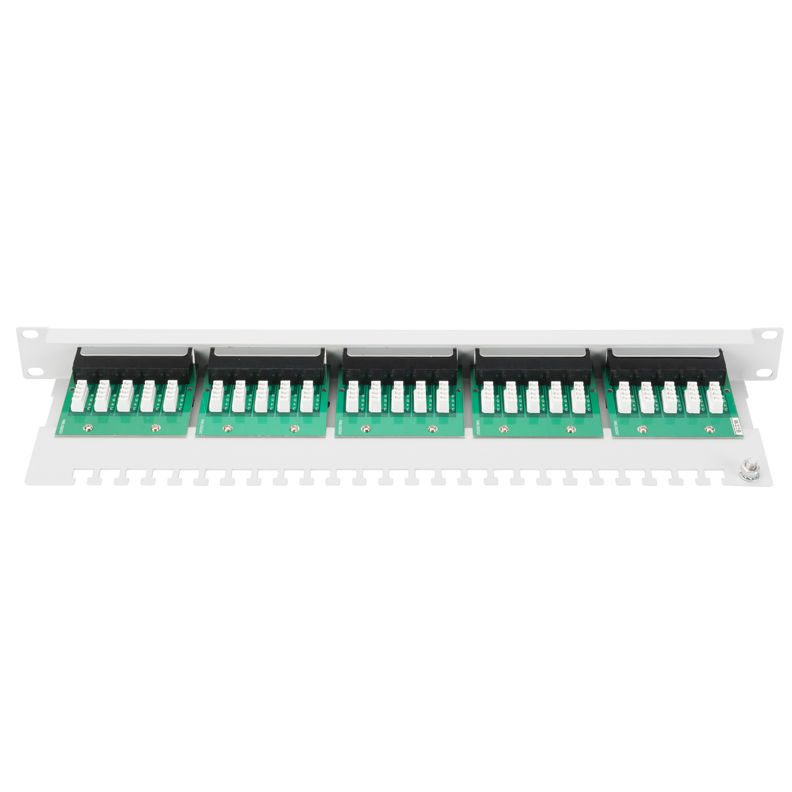 DIGITUS CAT 3 ISDN Patch Panel 1U 19 Inch