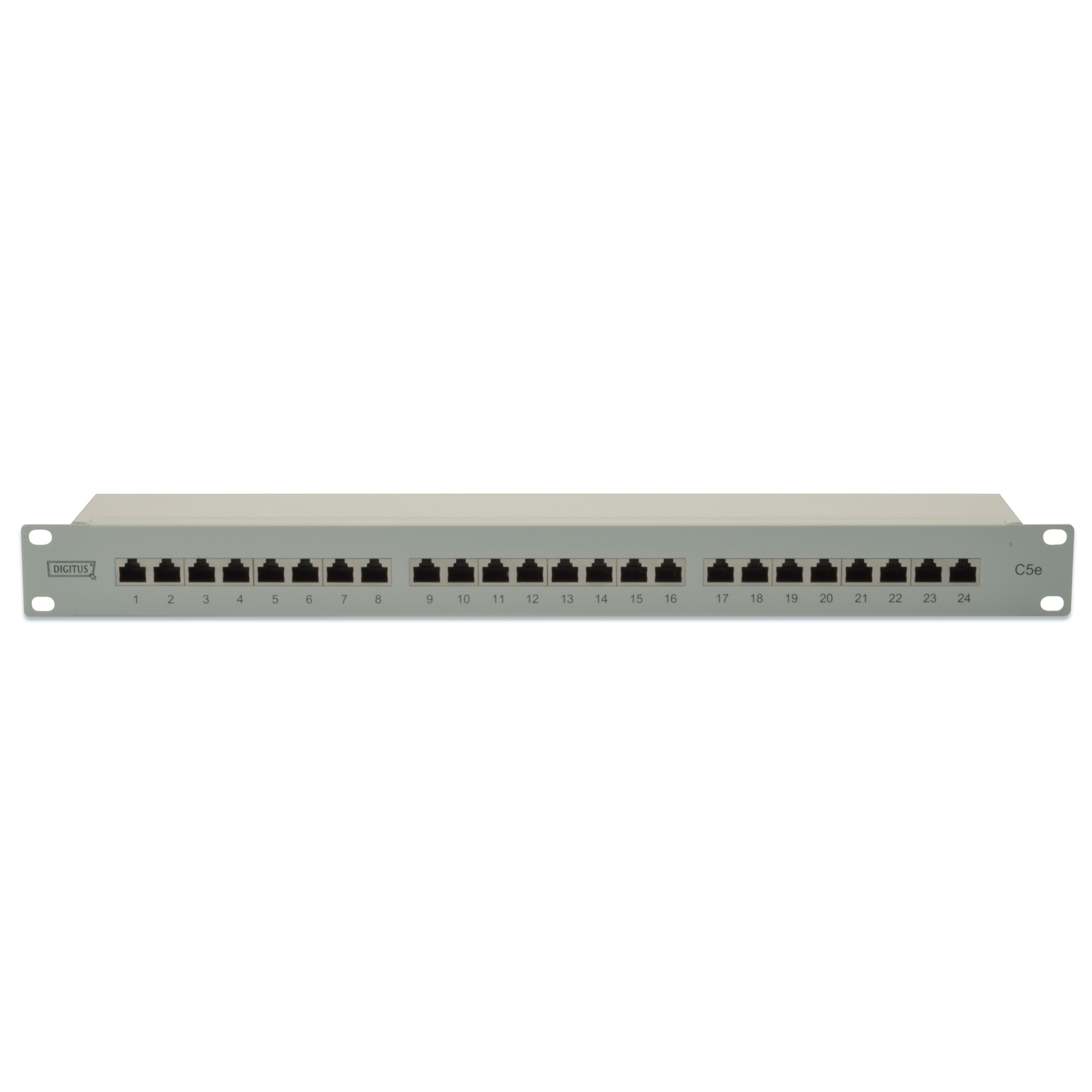 DIGITUS DN-91524S Digitus 19 24-port STP Cat 5E Patch Panel 15 LGW