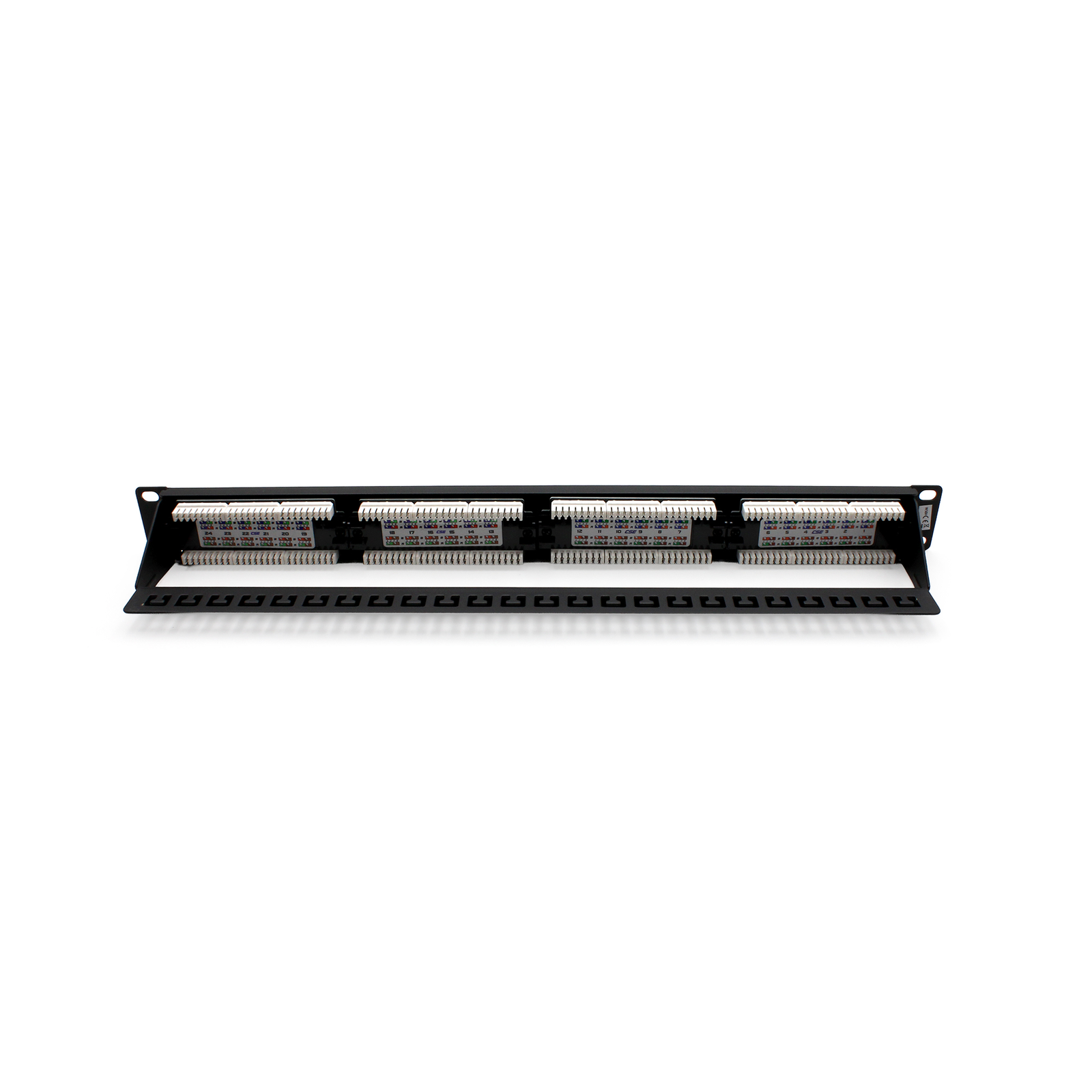 DIGITUS DN-91524U Digitus 19 24-port UTP Cat 5E Patch Panel with Guide 15 LGW