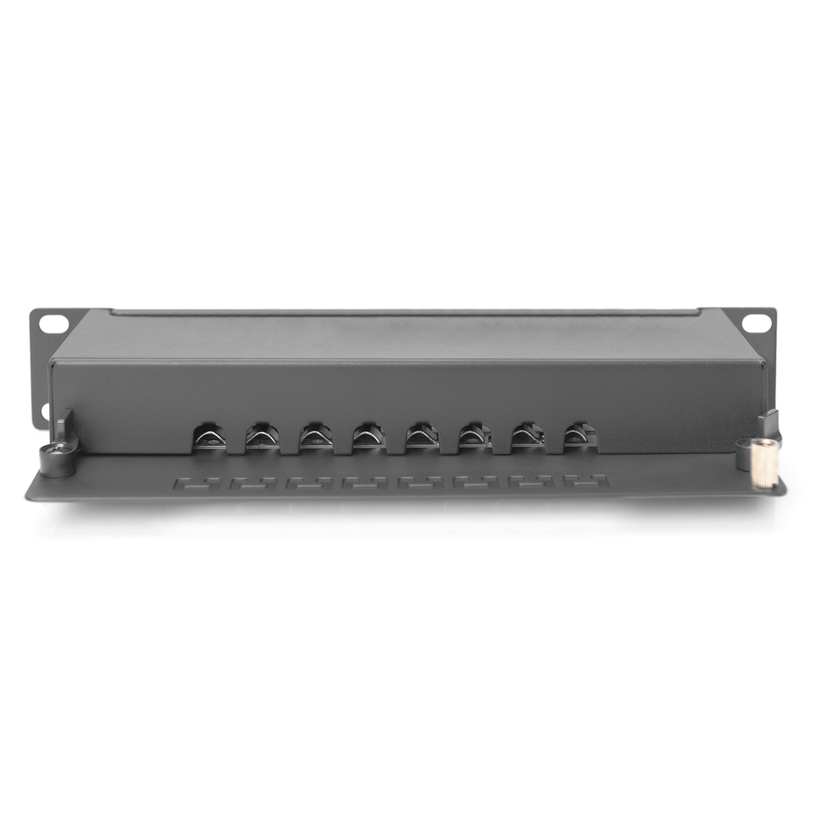DIGITUS Patch Panel Rack CAT 6a STP RJ-45 X 8 Black RAL 9005 1U 25.4 Cm (10) (DN-91608S-EA)