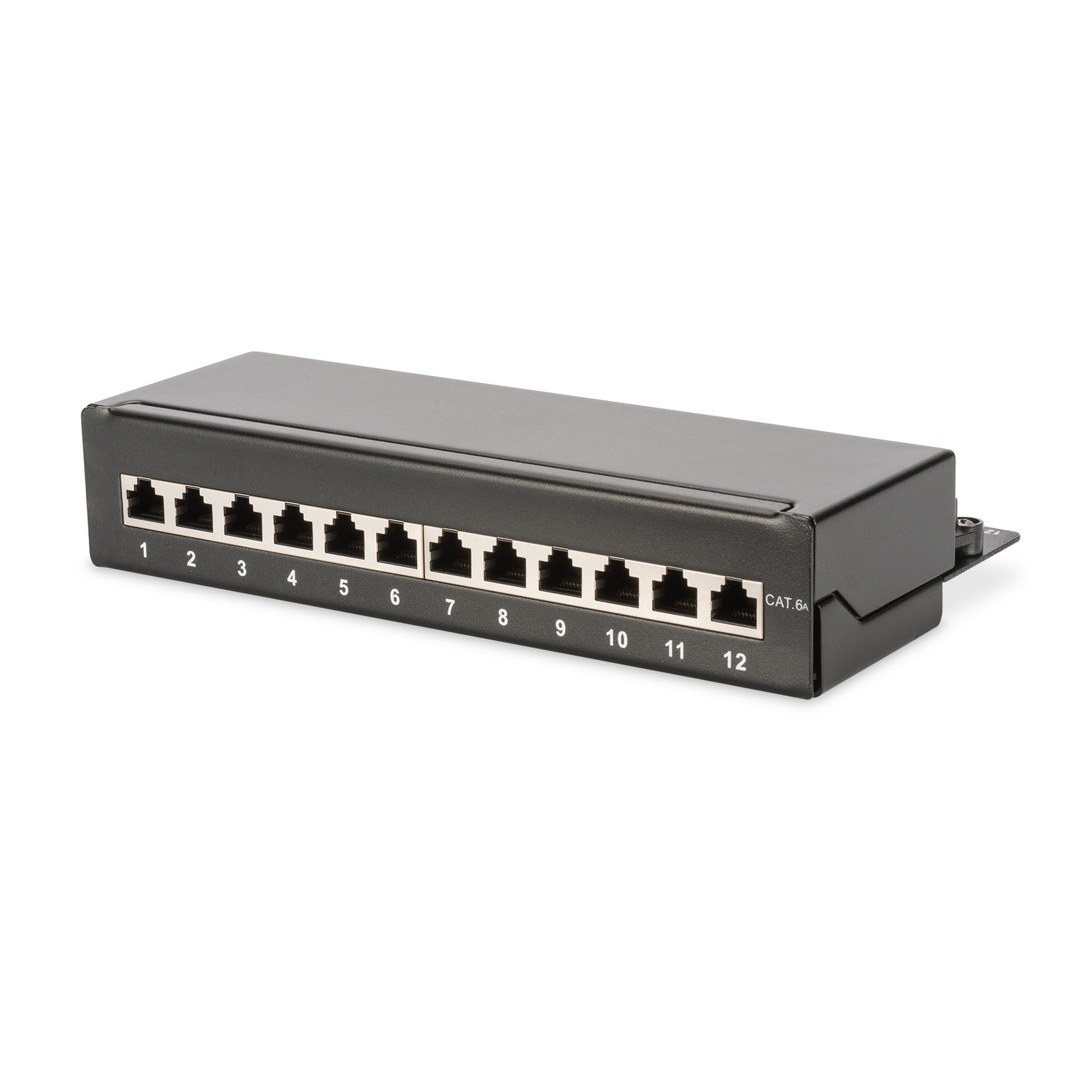 Digitus Desktop CAT 6A Class EA Patch Panel Shielded Black