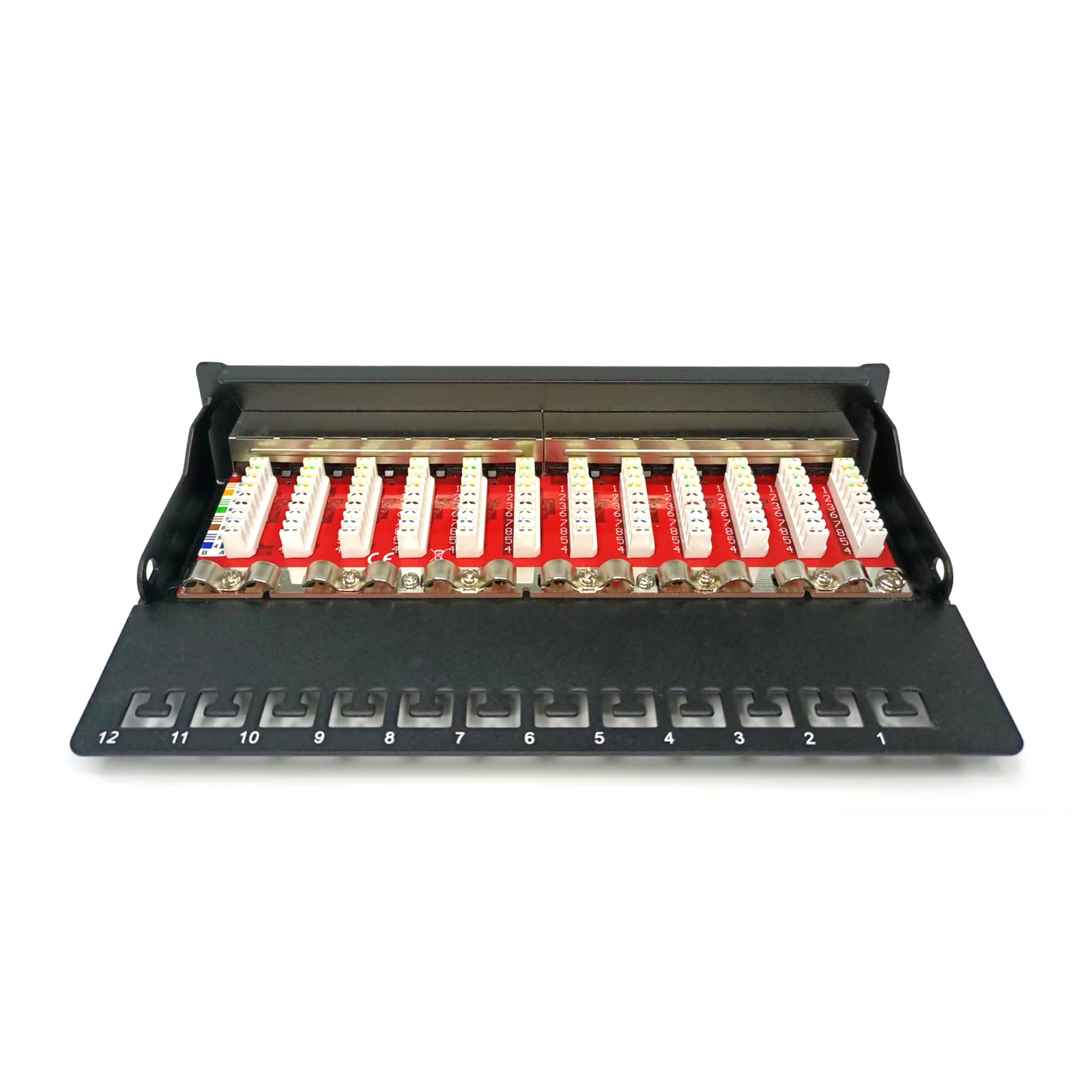 Digitus Desktop CAT 6A Class EA Patch Panel Shielded Black