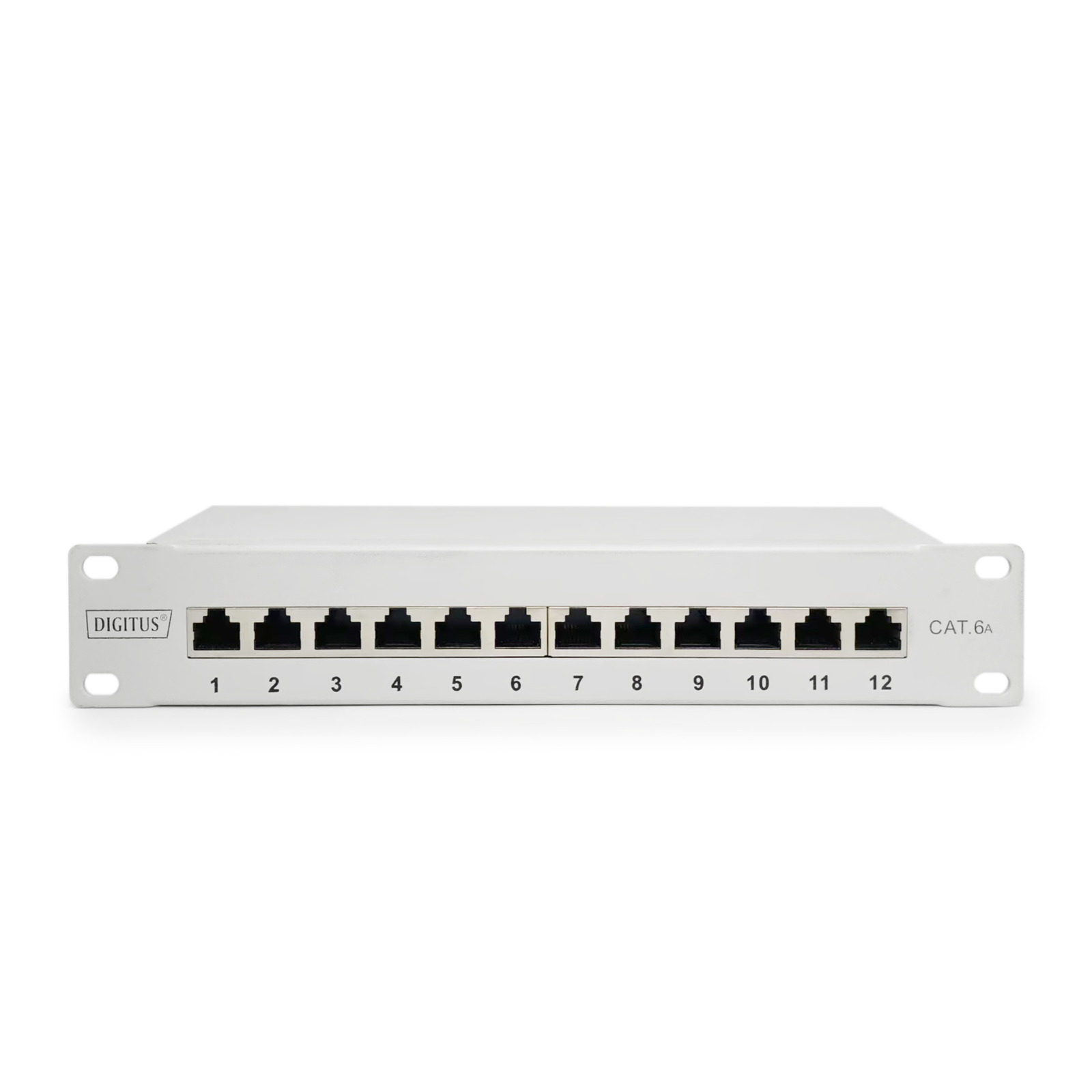 Digitus CAT 6A Patch Panel Shielded 12-port 1U 10