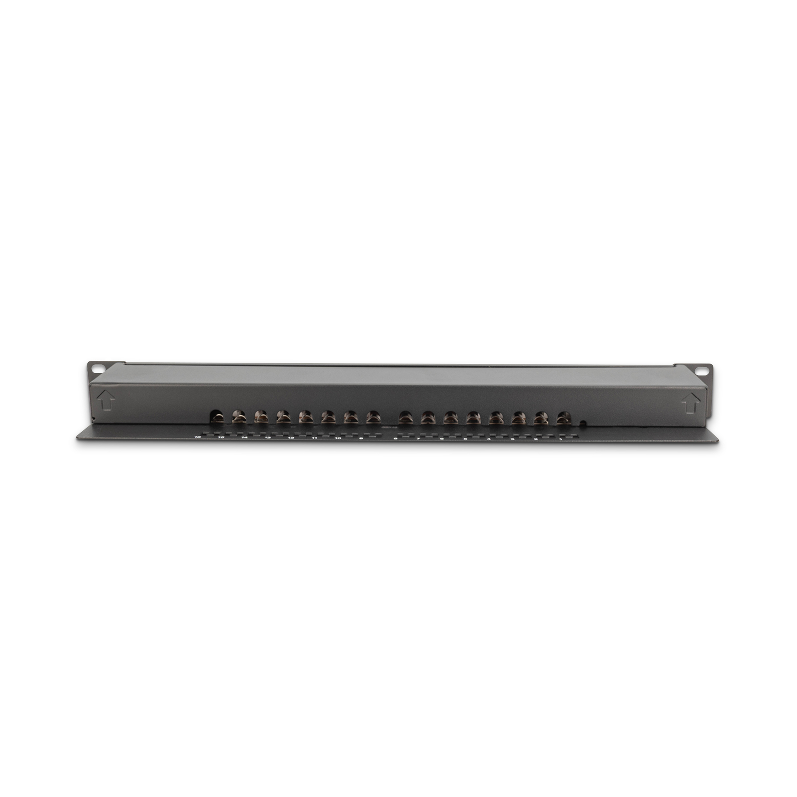 Digitus Patch Panel 1U 16-port Cat6 Shielded Black