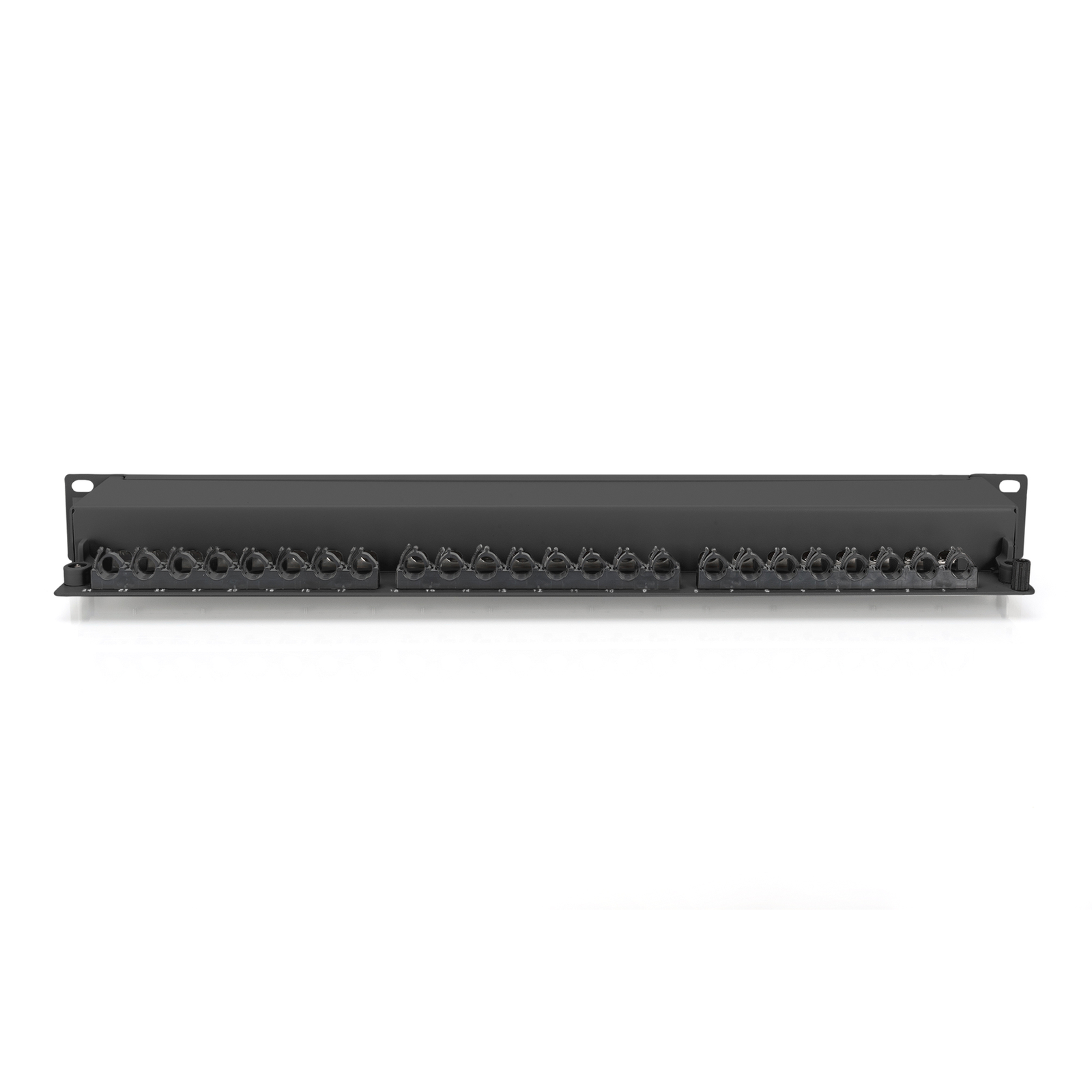 Digitus Patch Panel 1U 24-port Cat6a Shielded Black