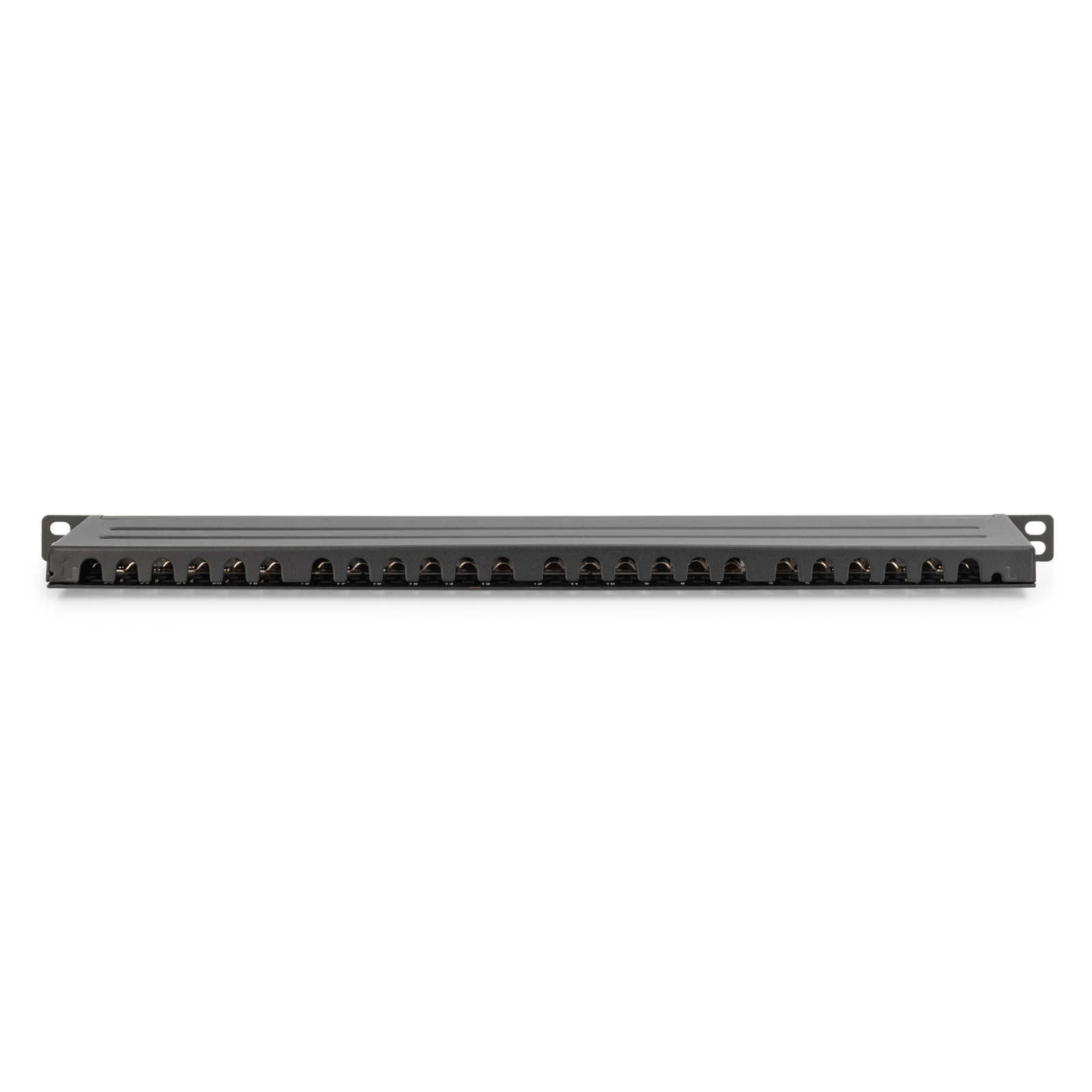 Digitus Patch Panel 0.5U 24-port Cat6 Shielded Black