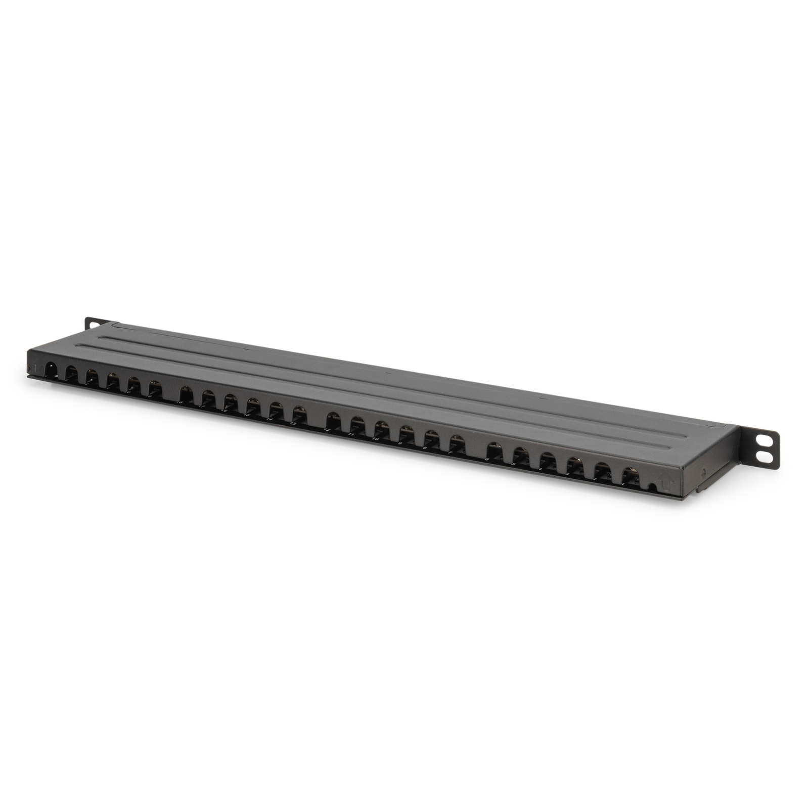 Digitus Patch Panel 0.5U 24-port Cat6 Shielded Black