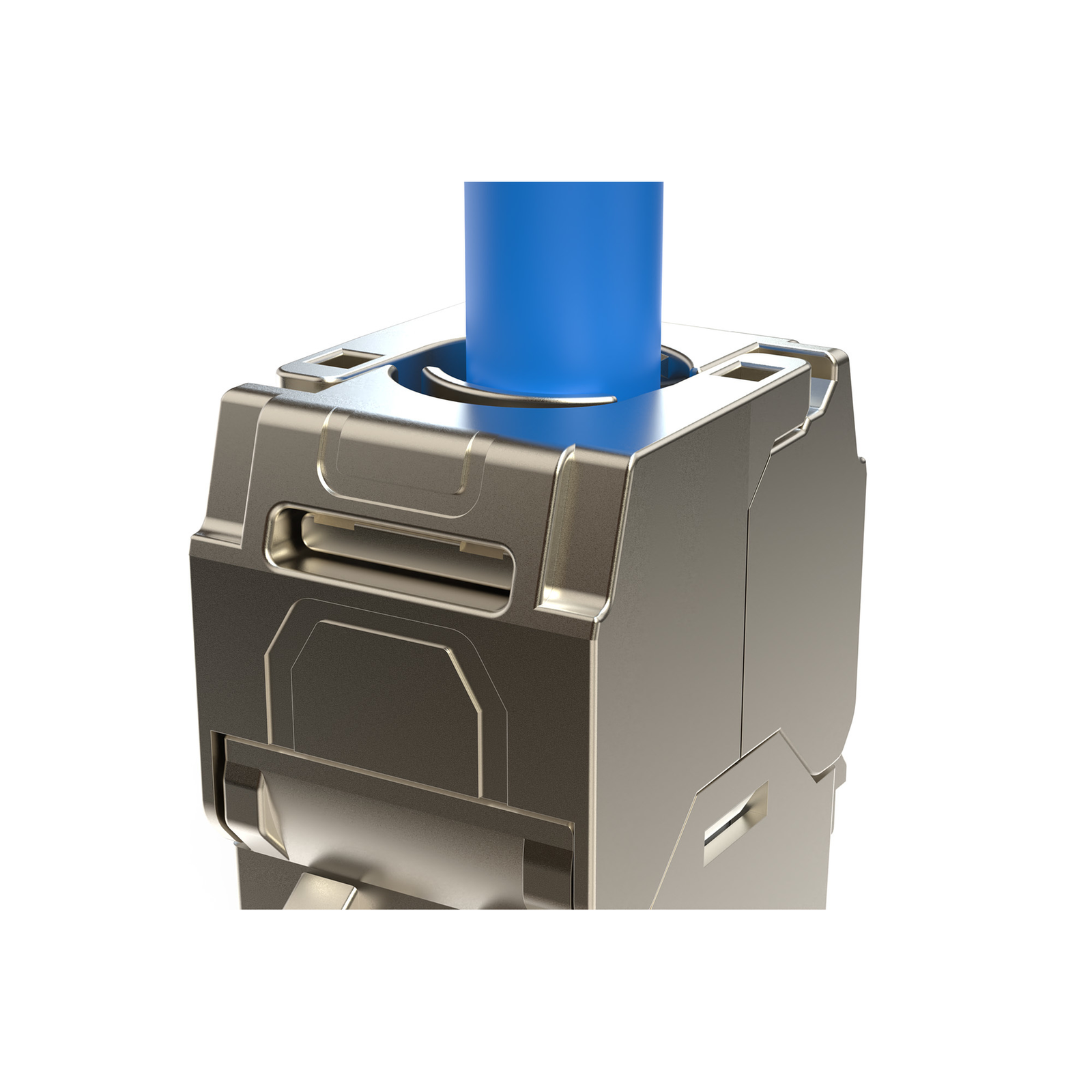 Digitus CAT 6A Compact Keystone Module Shielded Tool-free Mounting Connection 12 Pcs.