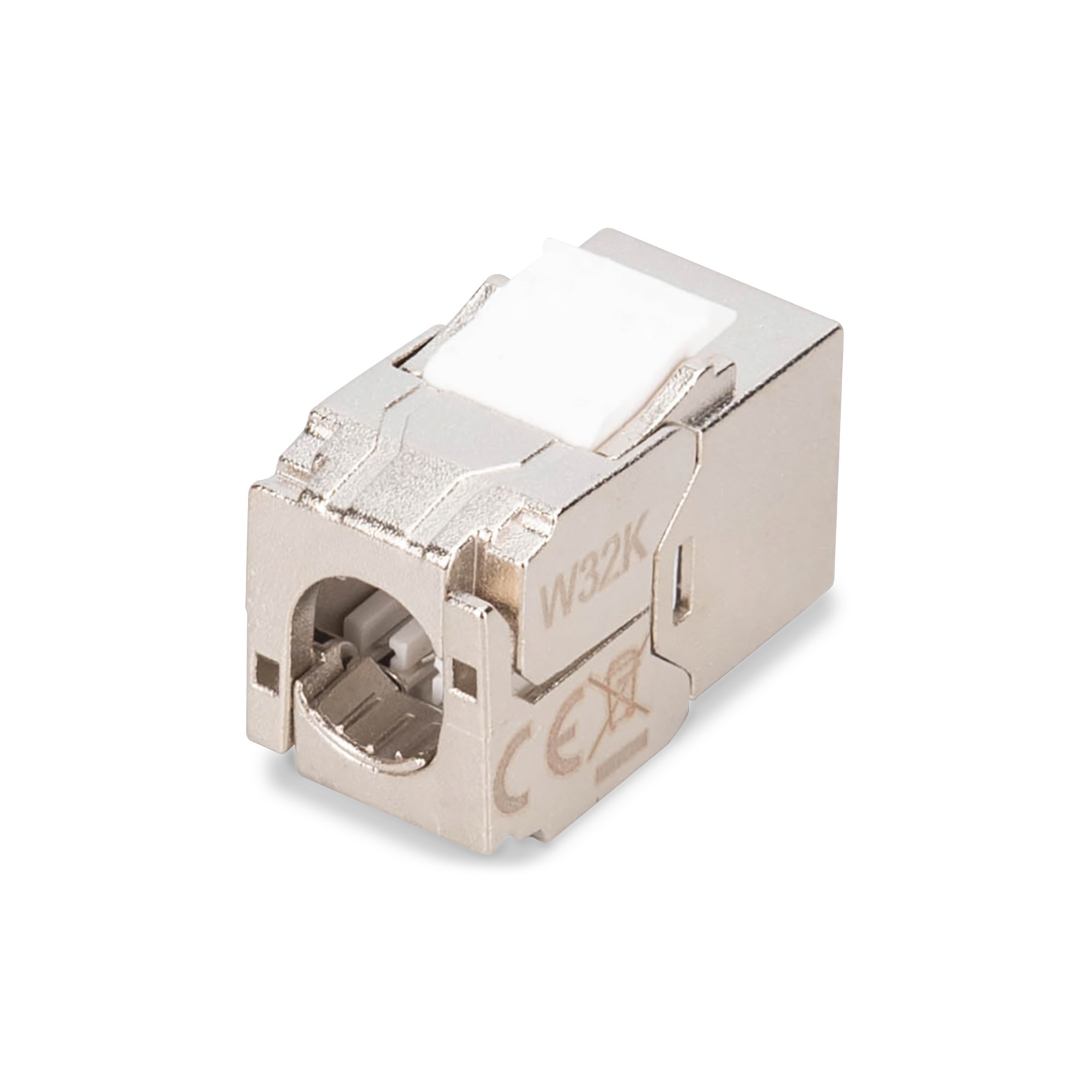 Digitus CAT 6A Compact Keystone Module Shielded Tool-free Mounting Connection. 8 Pcs.