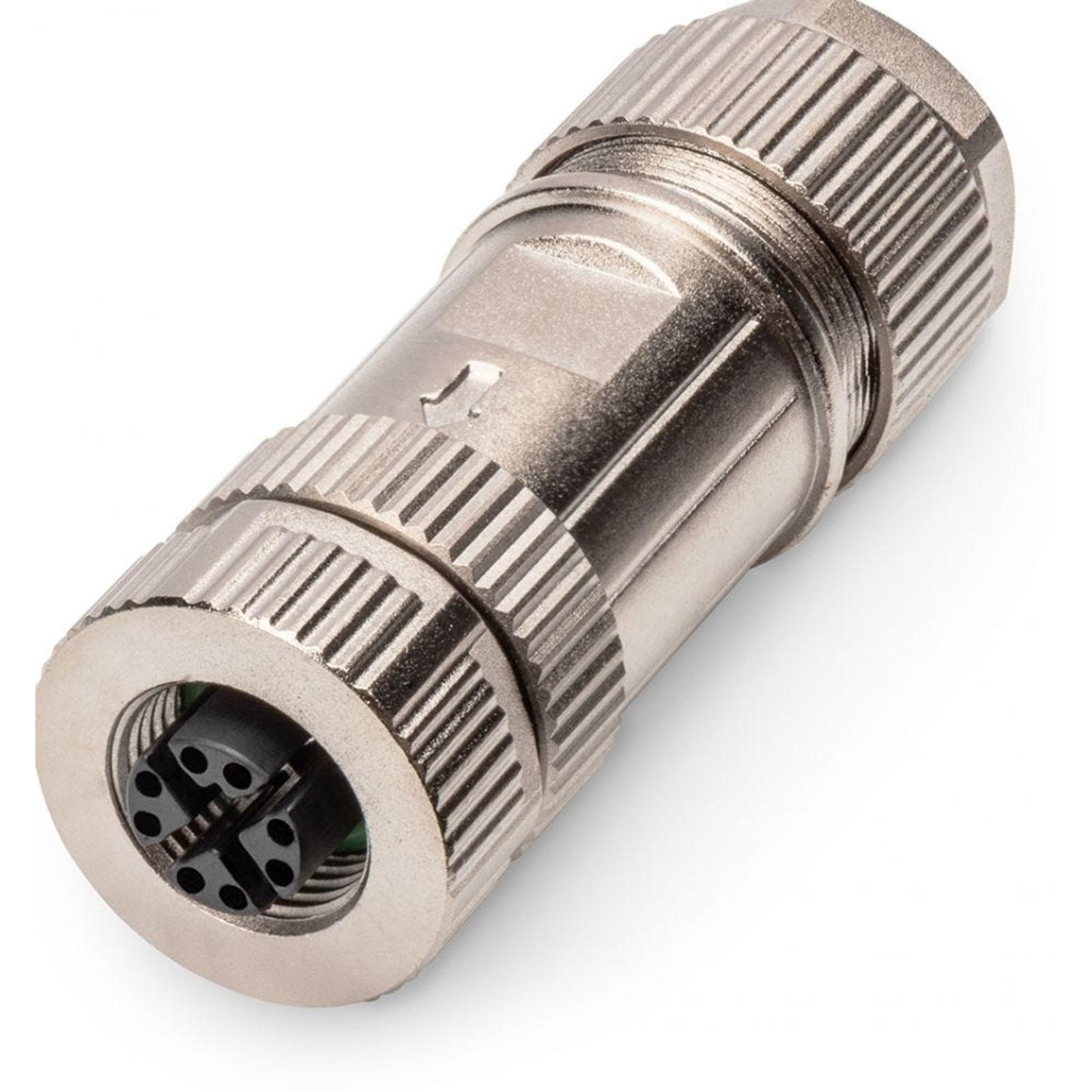 Digitus CAT 6A Field-terminable M12 Socket X-coded IP67