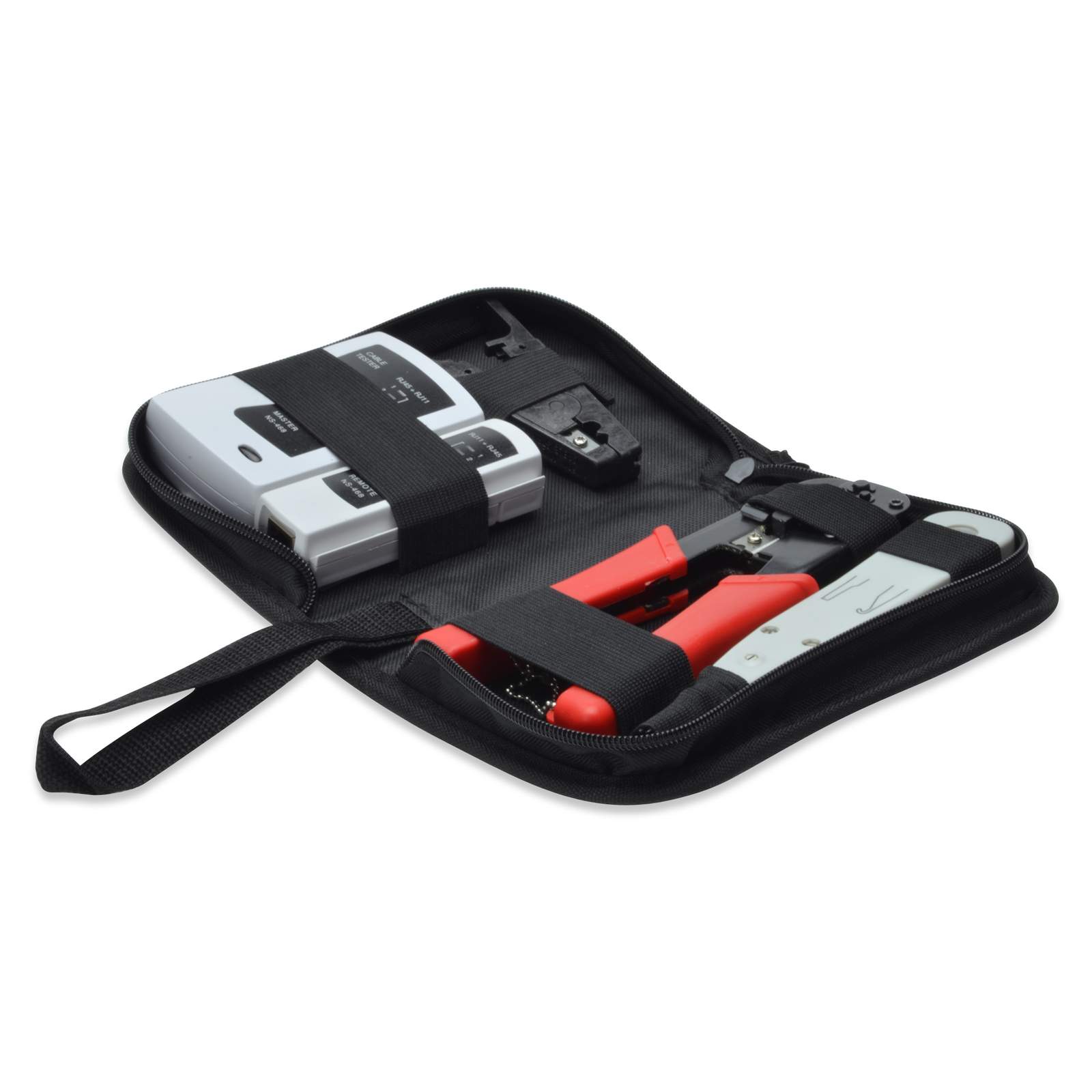 Digitus Network Tool Set LAN Tester Crimping Tool Cut And Stripping Tool Punch down Tool Bag