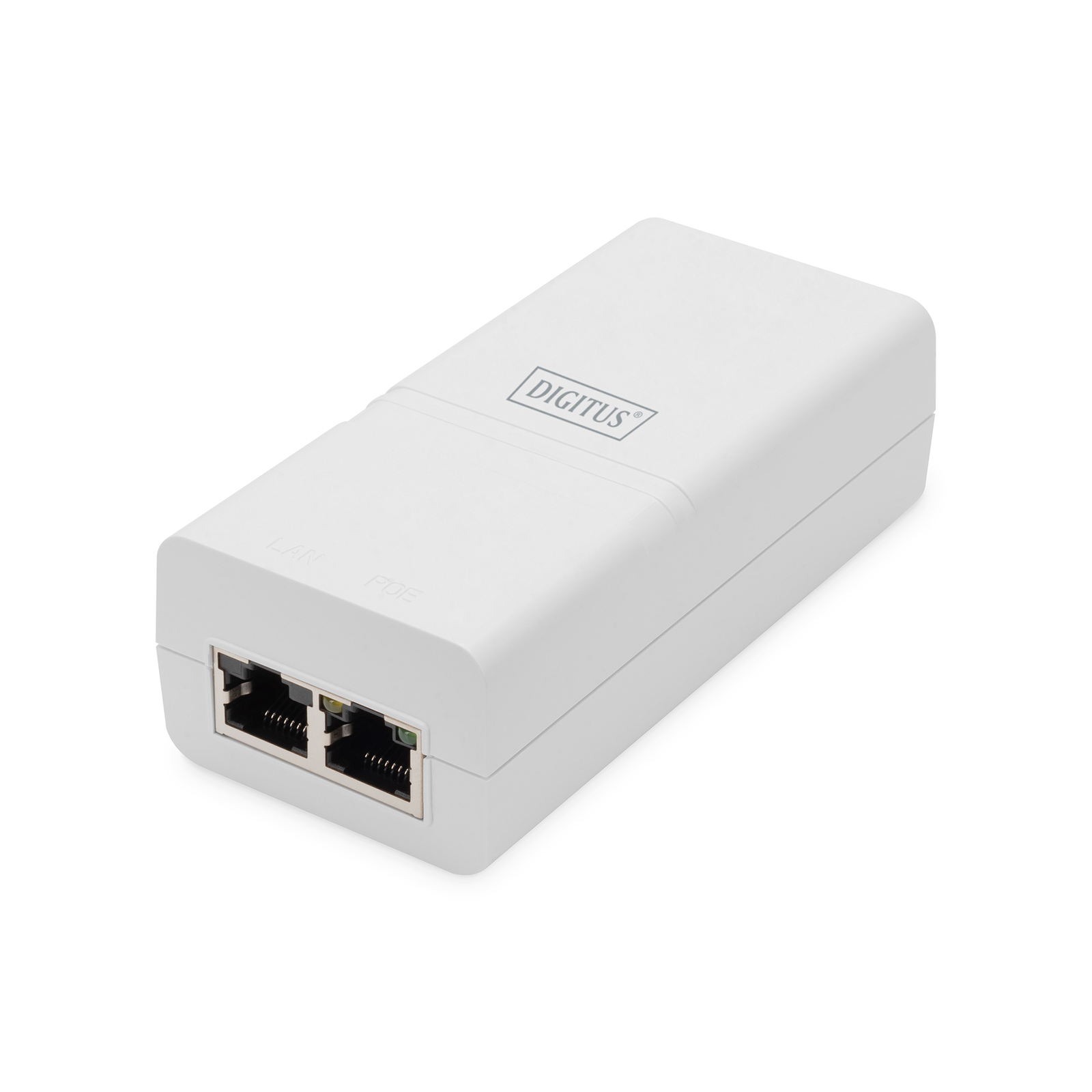 Digitus PoE+ 8023at Power Supply/Adapter Max 52V 30W Gigabit 10/100/1000 Mbps Active White