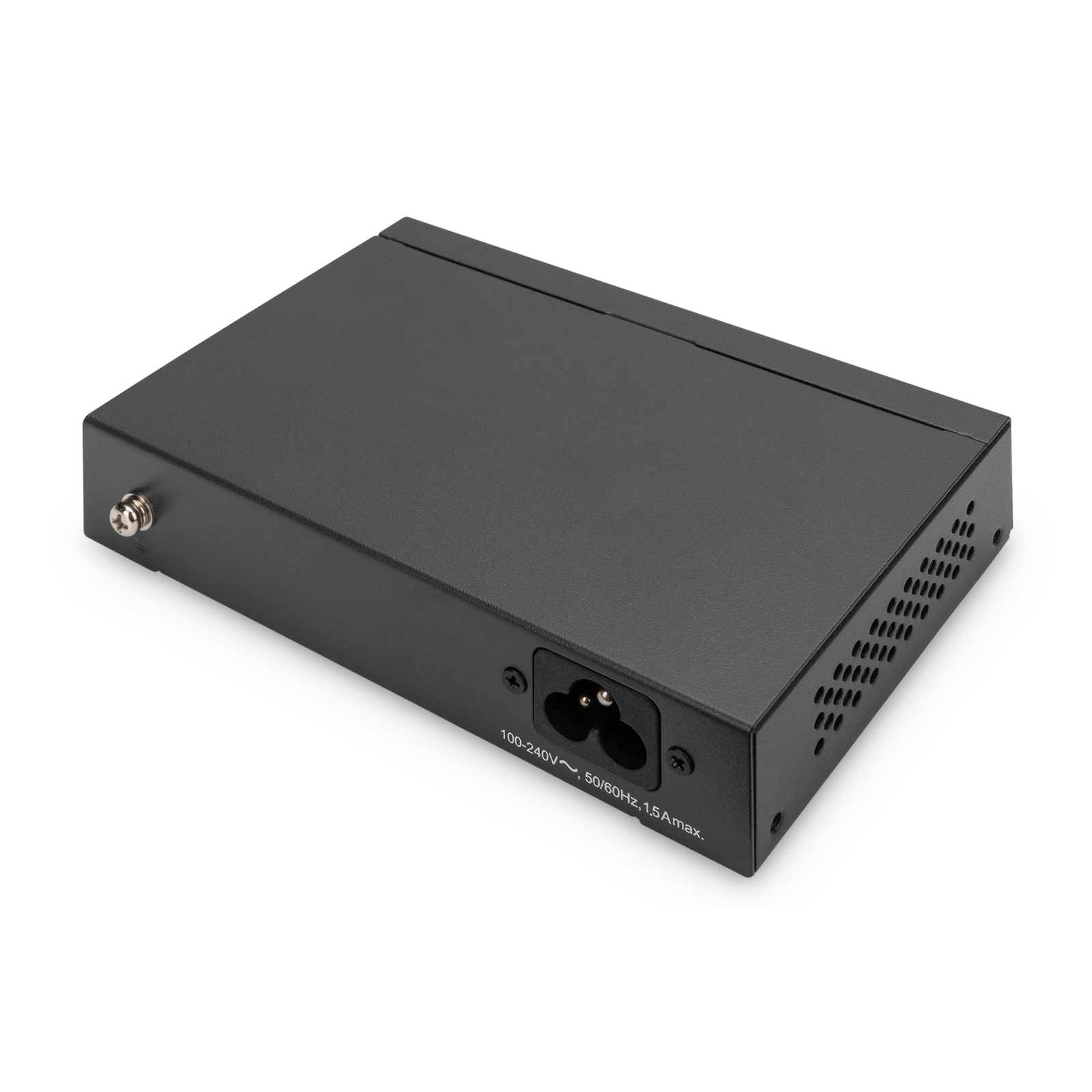 Digitus Switch 4-Port Gigabit 60W PoE Unmanaged Black