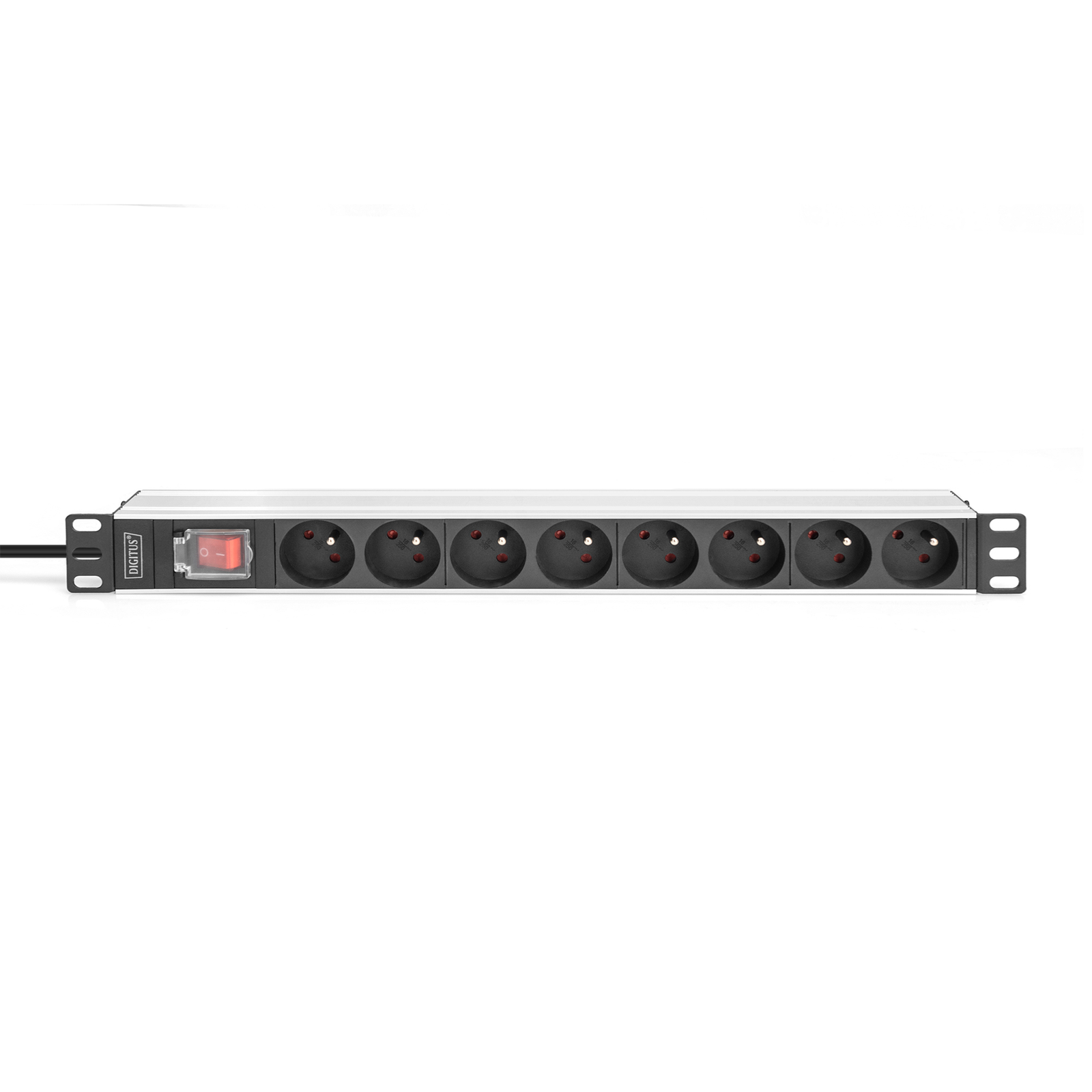 DIGITUS Multiple Socket Outlet Aluminum Profile And Switch 4000 Watt