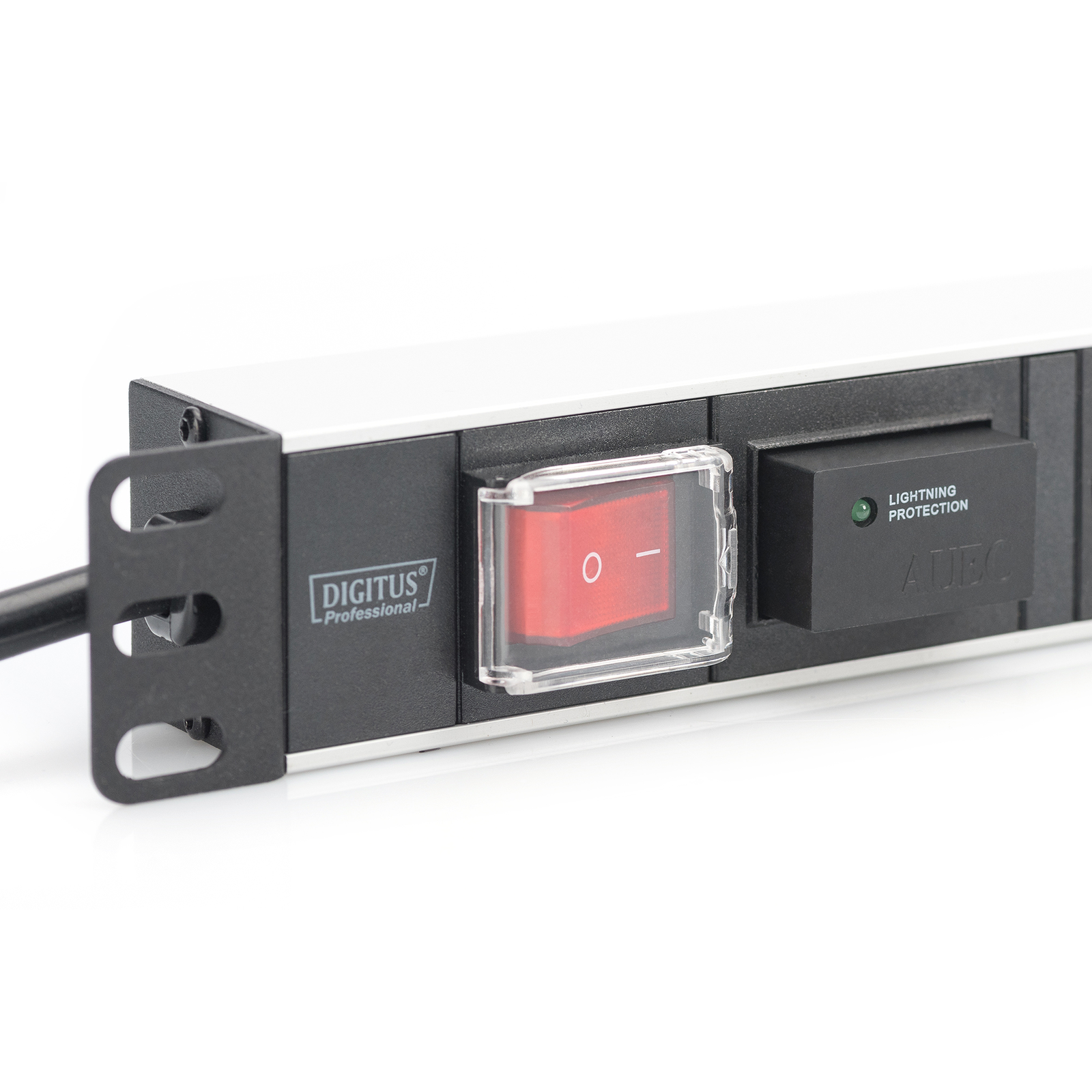 Digitus Multiple Socket Outlet 7-fold Predective Pc. Aluminium 2m Supply Cable