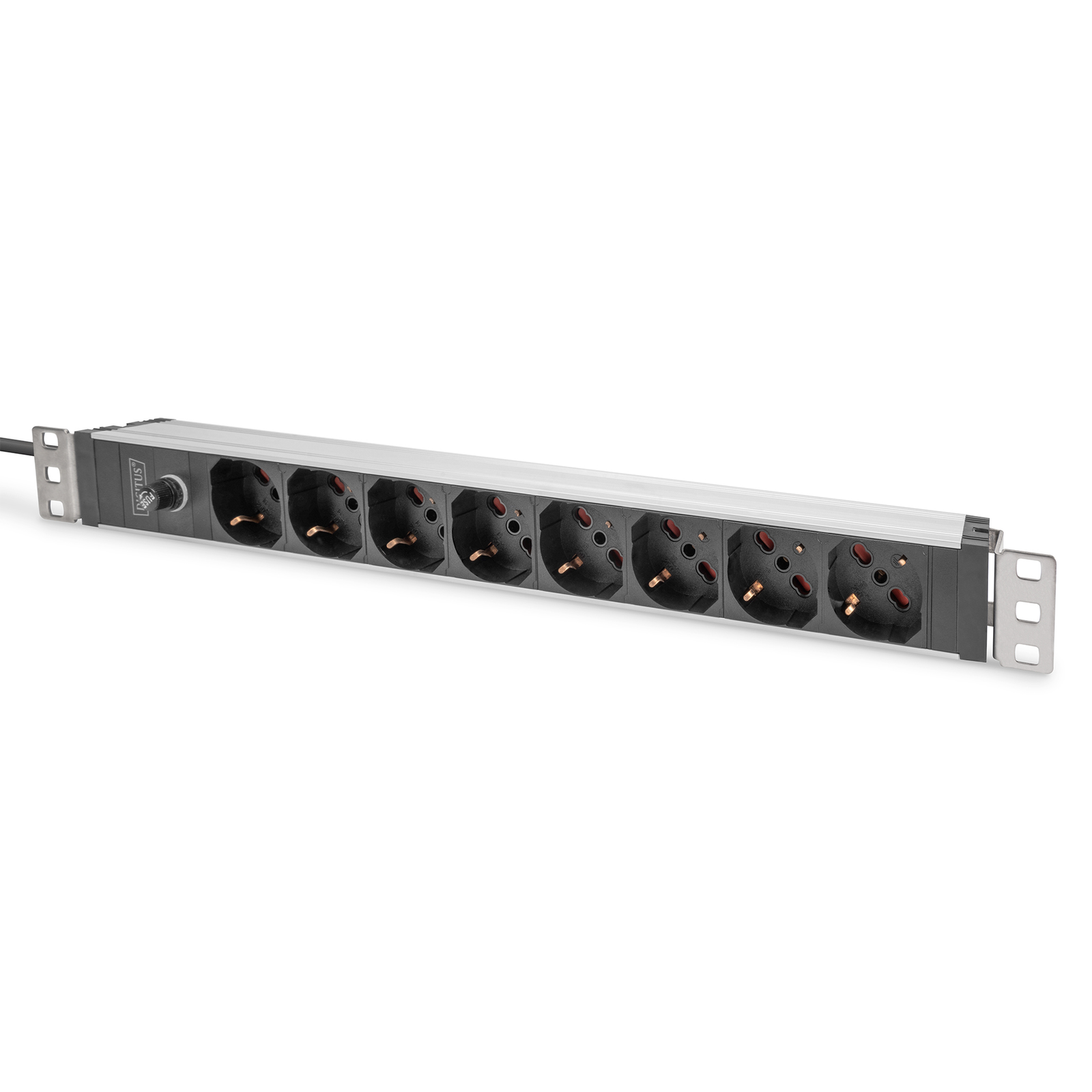 Digitus 8-socket Power Strip 1U PDU IEC C14 Pc.