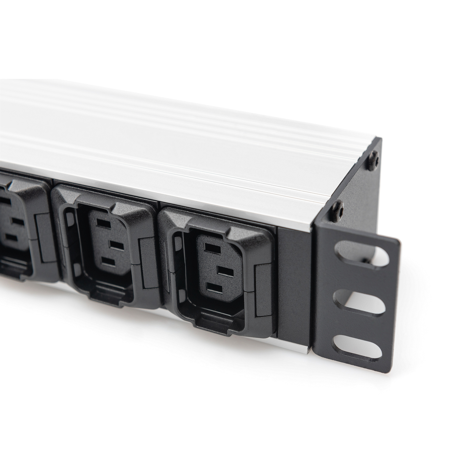 Digitus PDU 1U 8xC13 2xC19 Output 230V/16A Black
