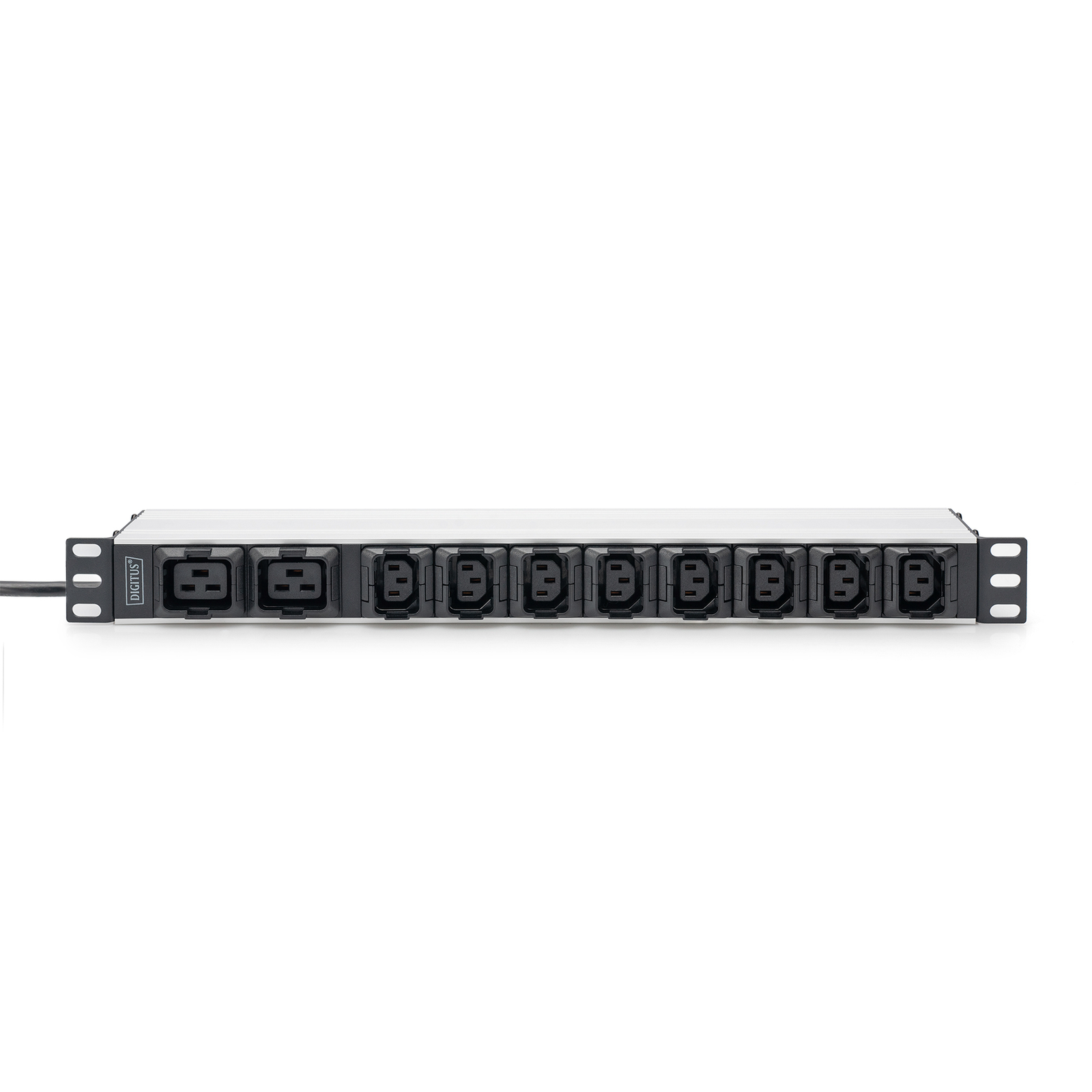 Digitus PDU 1U 8xC13 2xC19 Output 230V/16A Black