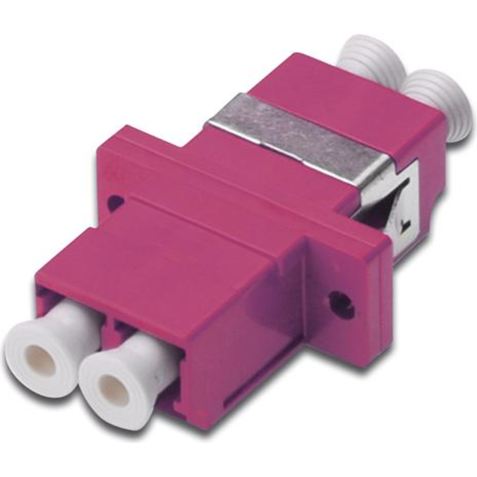 DIGITUS Fibre Optic Coupler Duplex LC to LC MM OM4