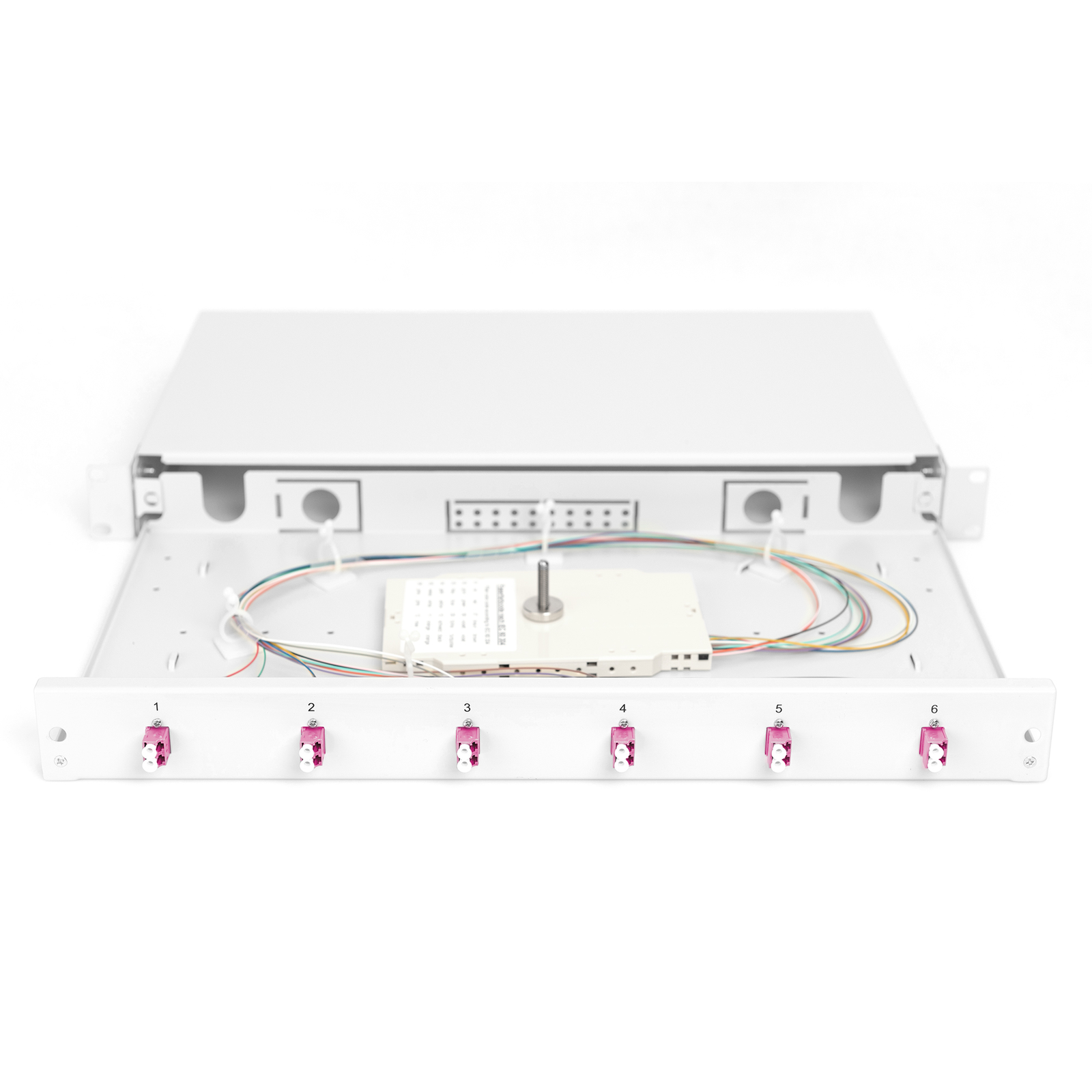 Digitus Fibre Optic Splice Box 1U Equipped LC OM4