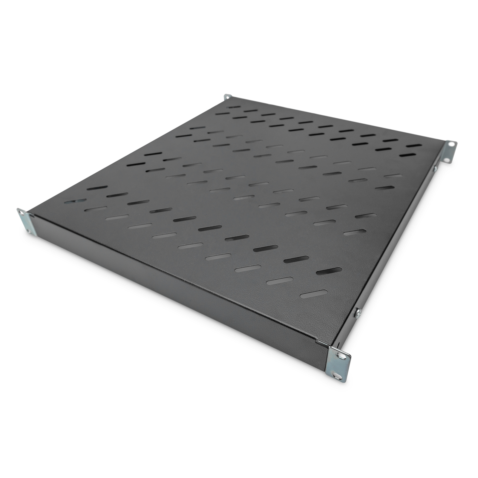 Digitus Shelf 1U 44x482x500-780mm up to 50kg Black Vari