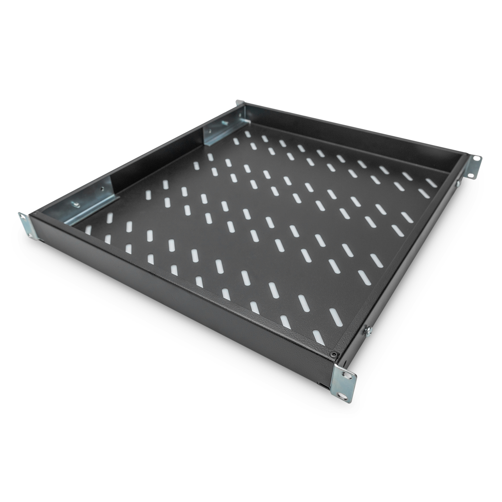 Digitus Shelf 1U 44x482x500-780mm up to 50kg Black Vari