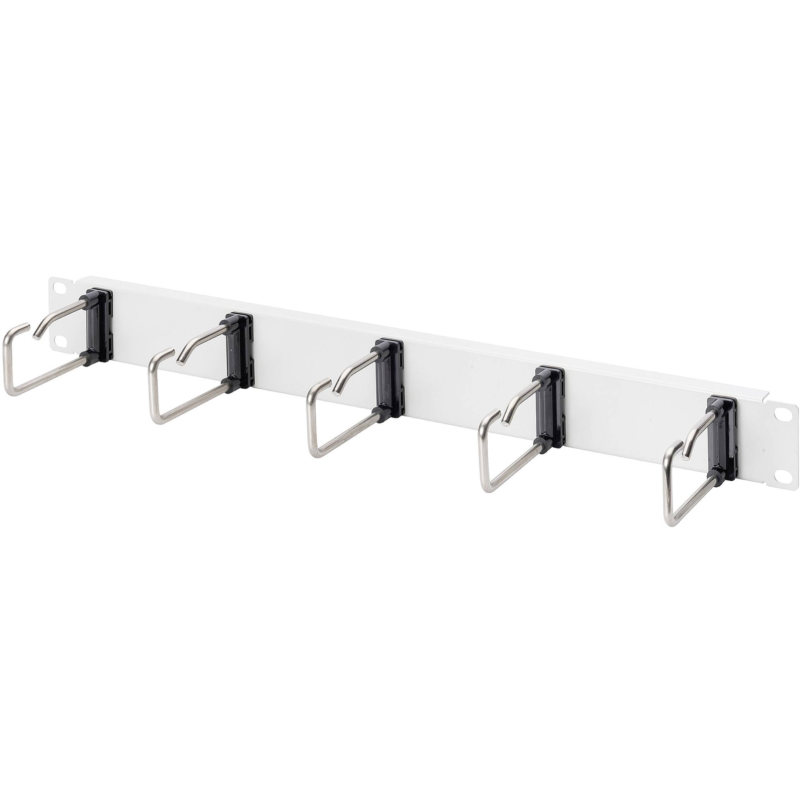 Digitus Cable Management Panel Steel Brackets 482.6mm (19inch) Cabinets 1U Cable Management Panel