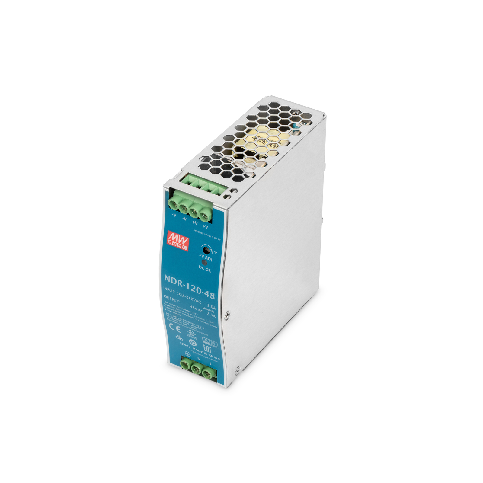 Digitus Industrial Power Supply Unit 48V DC 120W Metal Housing