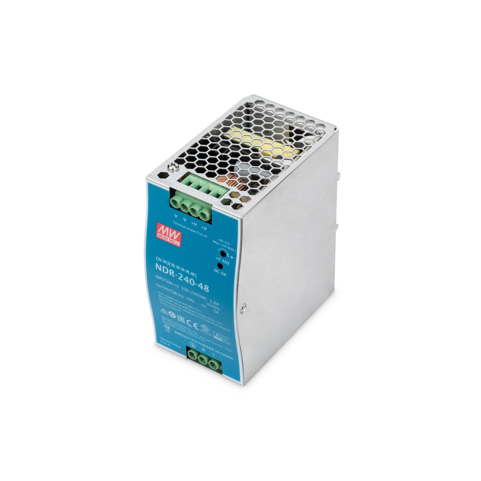 Digitus Industrial Power Supply Unit 48V DC 240W Metal Housing
