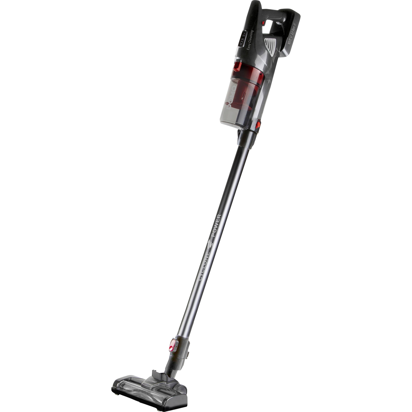 Domo DO1032SV Stick Vacuum Cleaner Bagless Grey 0.6 L Aluminum Dry