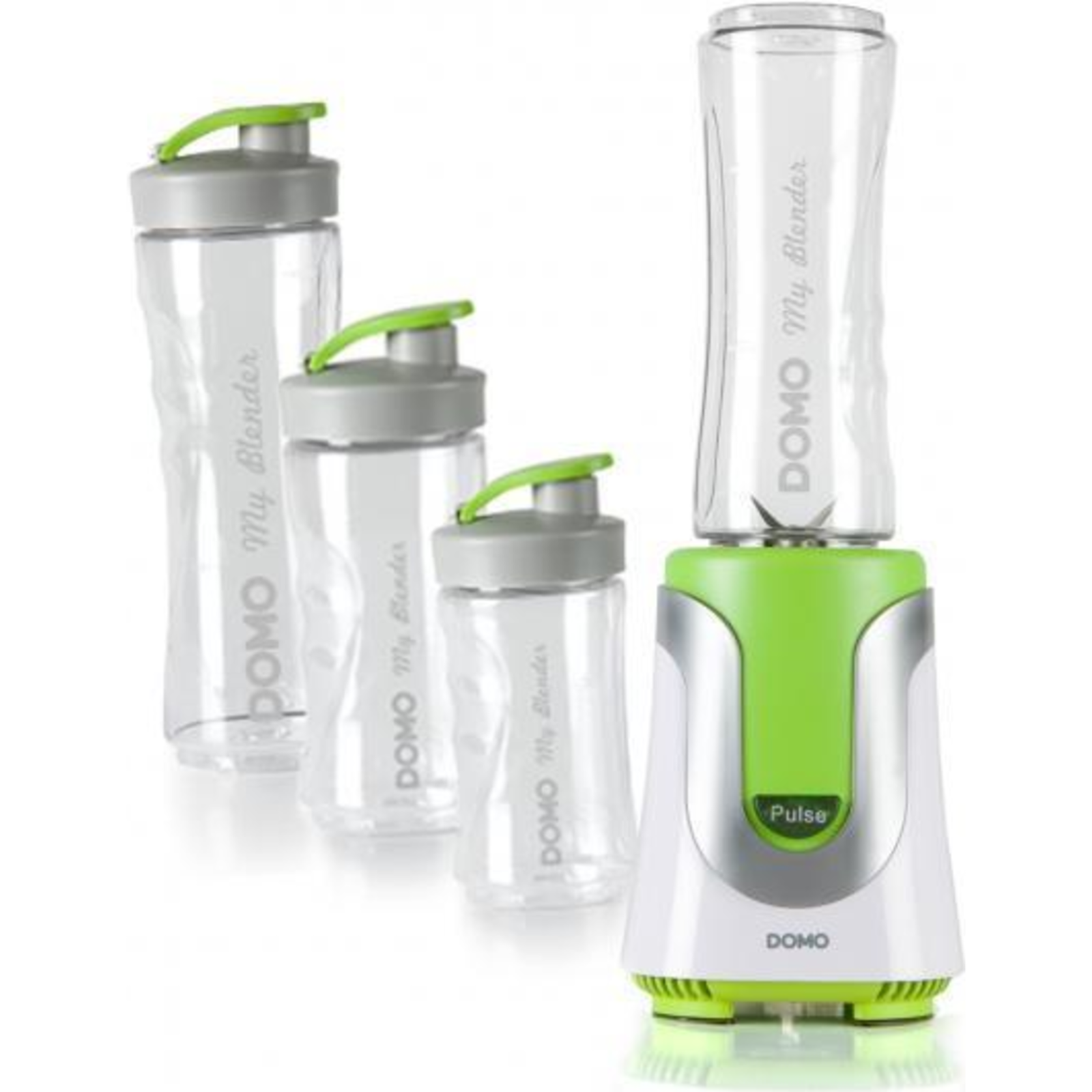 Domo DO492BL Tabletop Blender 0.6 L Pulse Function Multicolored