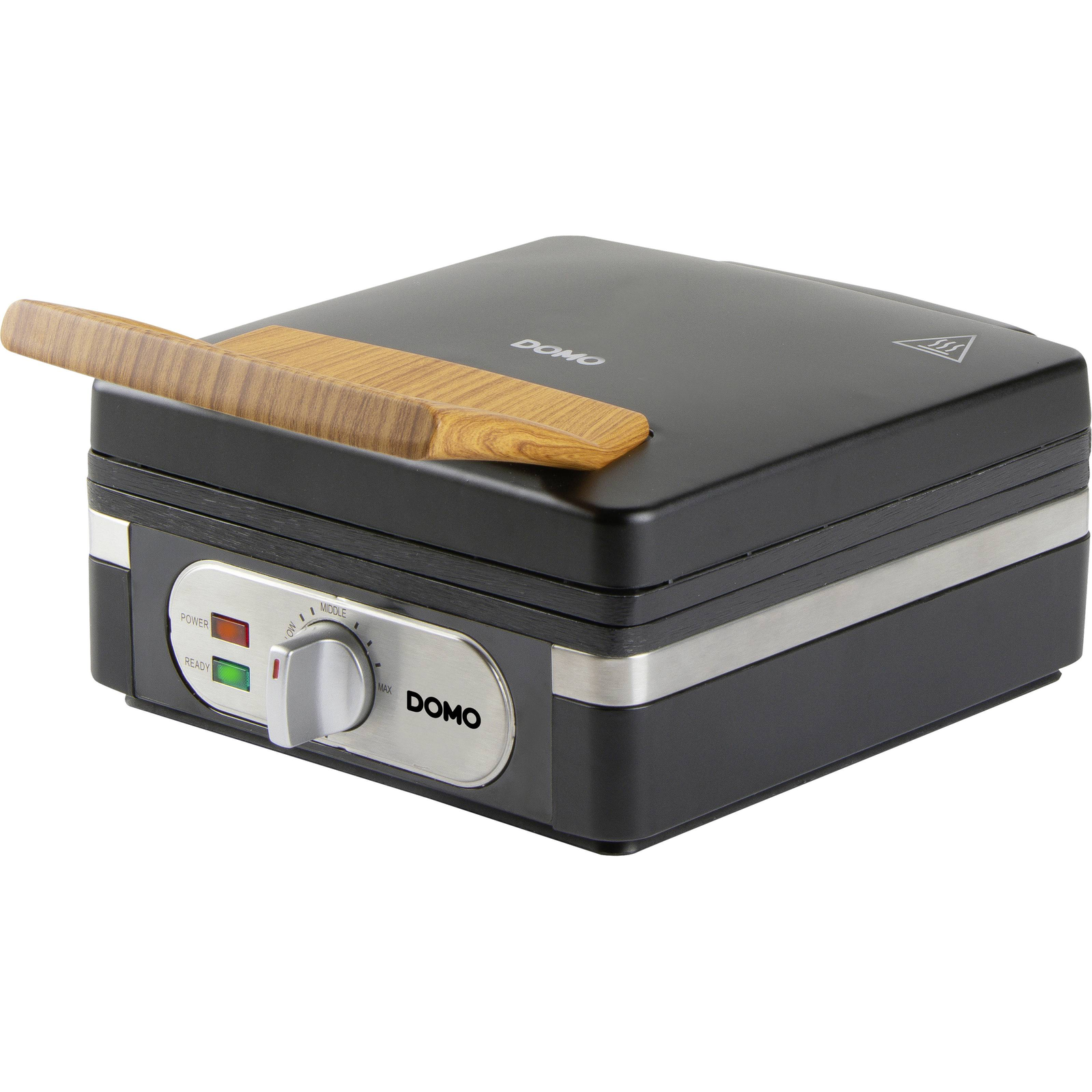 DOMO WAFFLE IRON INKY BLACK Waffle Iron Black