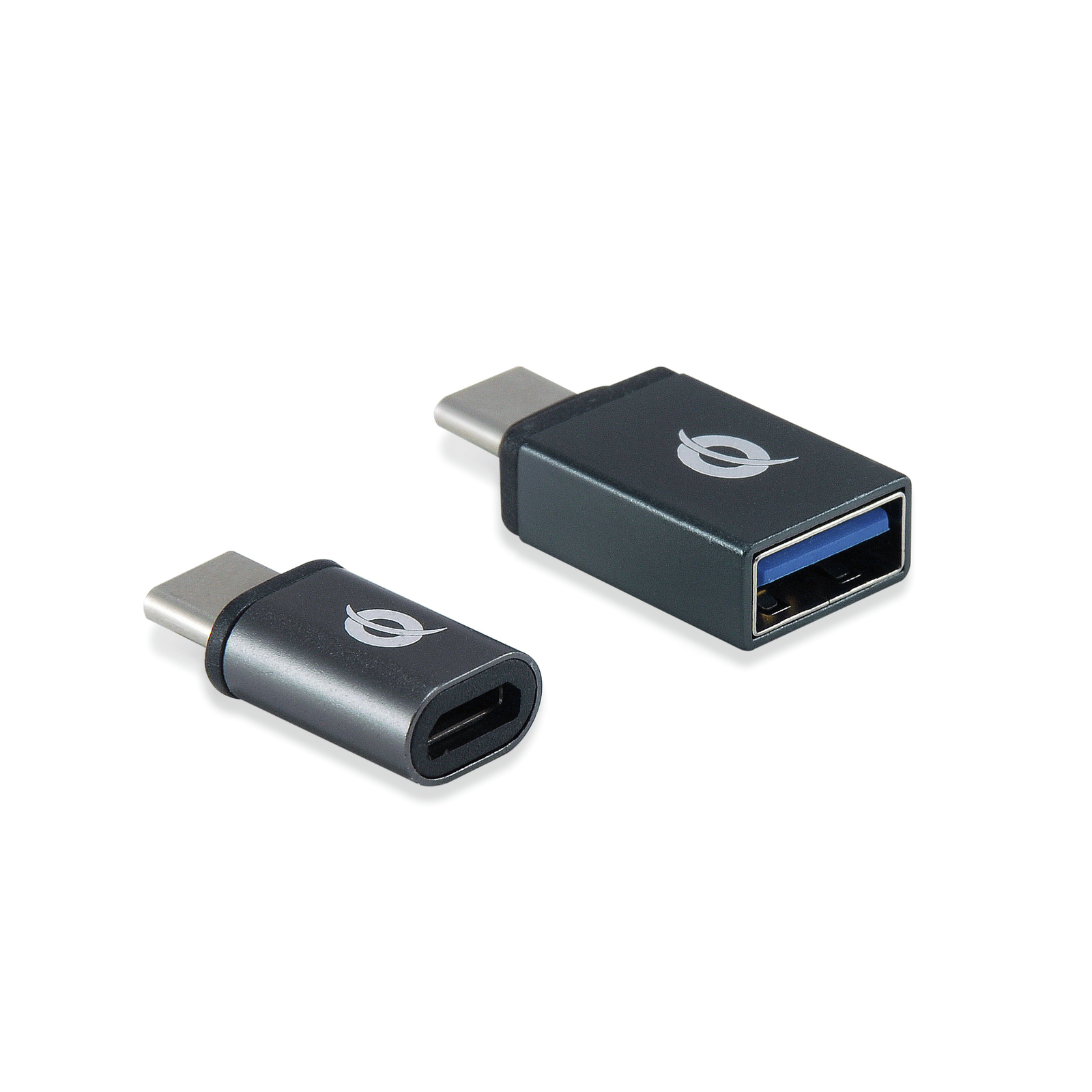 Conceptronic DONN04G USB 3.1 Gen 1 Type-C USB 2.0 Type-C USB 3.1 Gen 1 Type-A USB 2.0 Micro Black