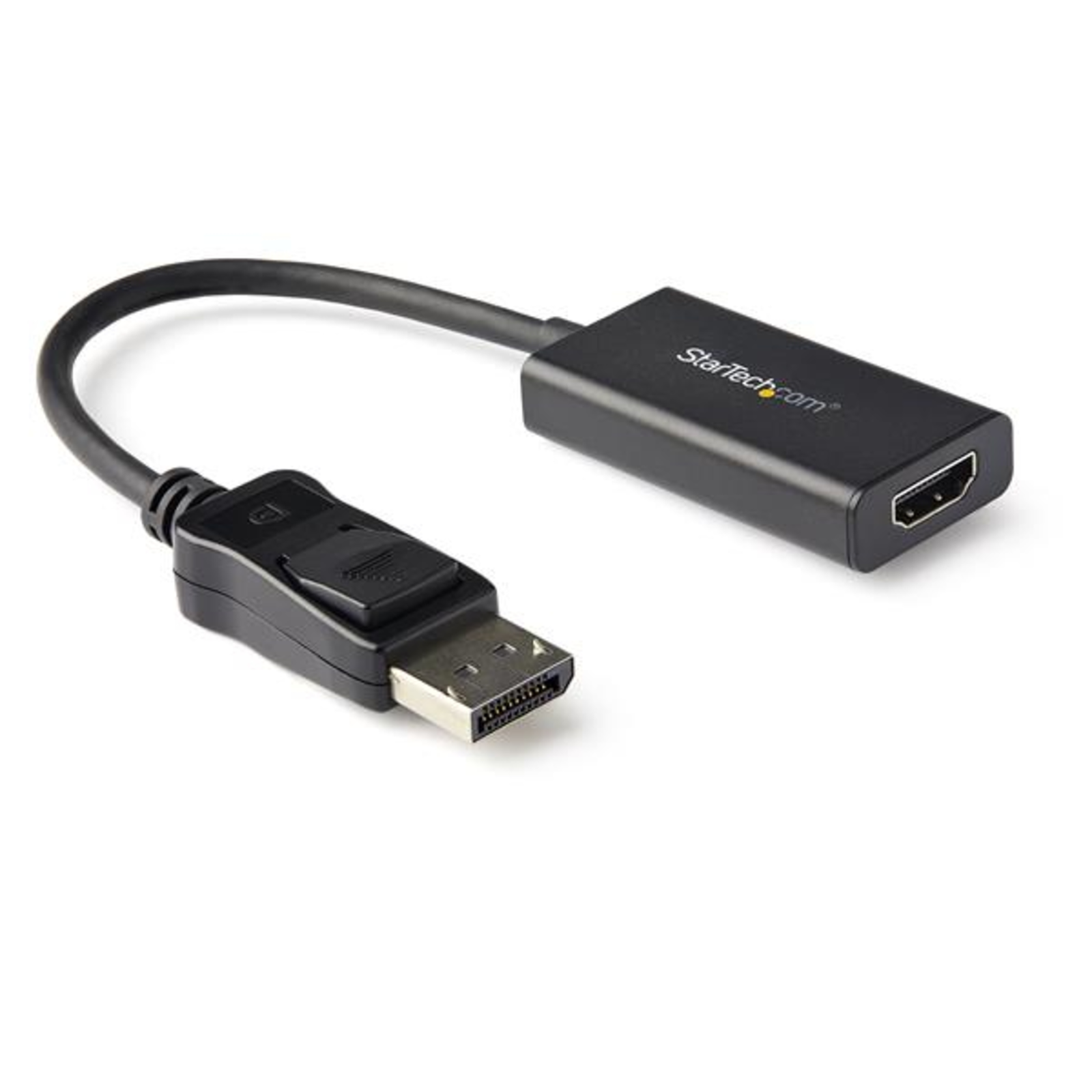 StarTech.com DisplayPort to HDMI Adapter with HDR 4K 60 Hz Black 0.122 M DisplayPort HDMI