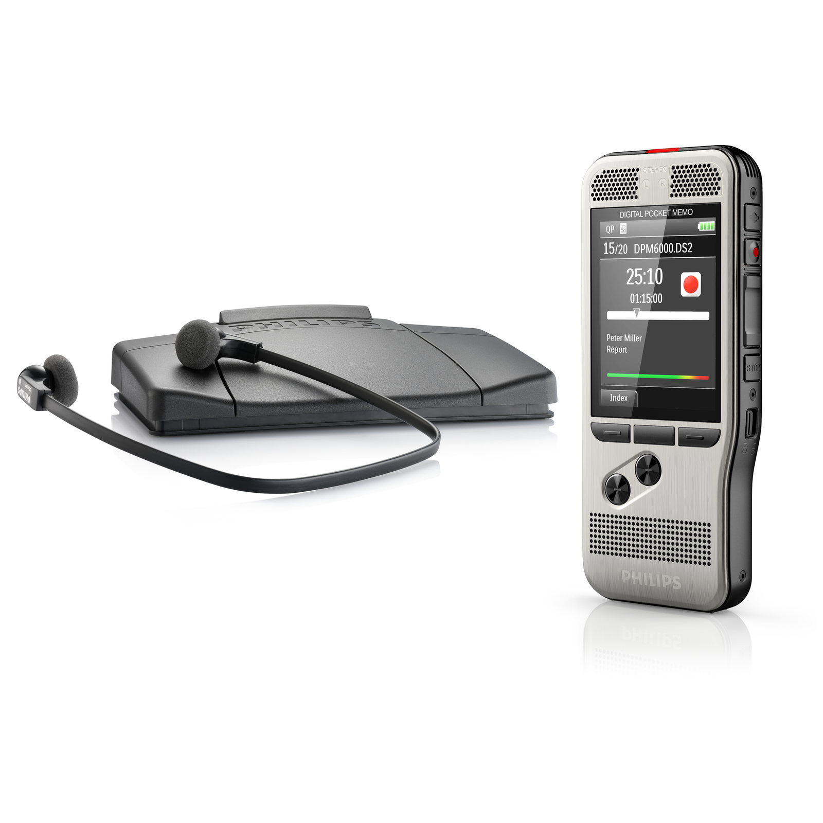 Philips Pocket Memo DPM6700 Voice Recorder