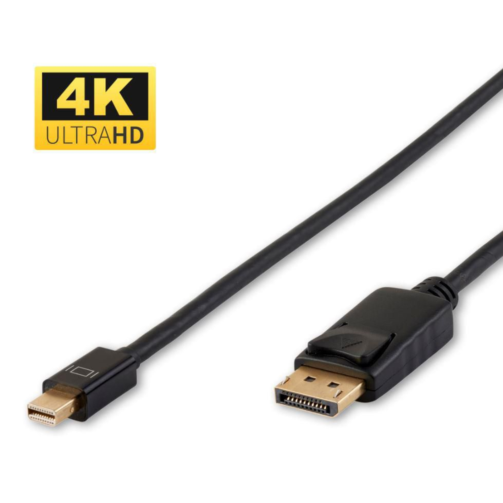 Micro Connect 4K Mini Displayport to Displayport Cable 1m 1.2v