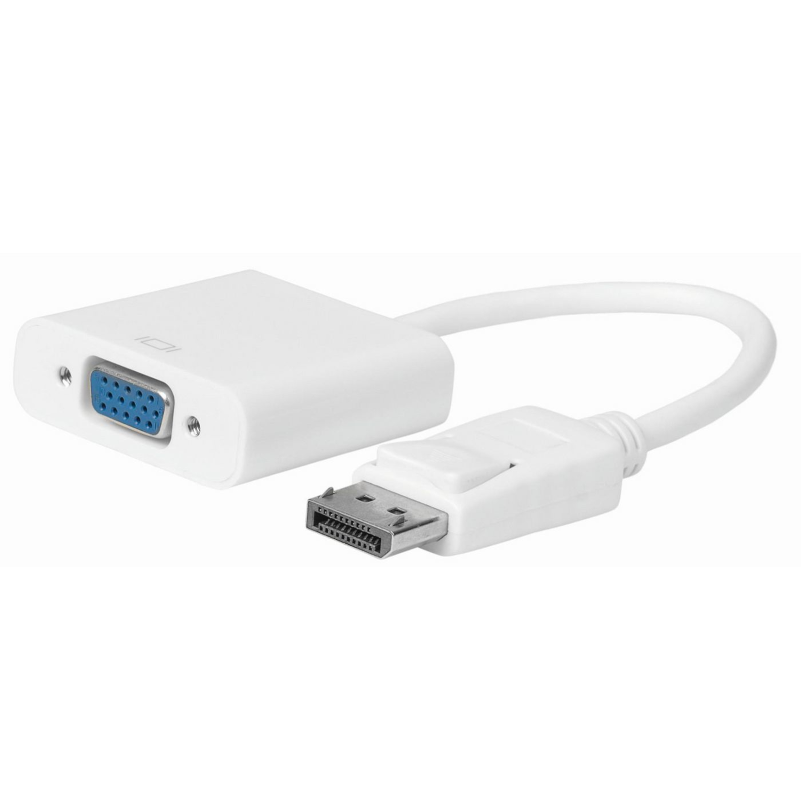 Micro Connect Displayport-VGA M-F 15cm White V1.2 Active