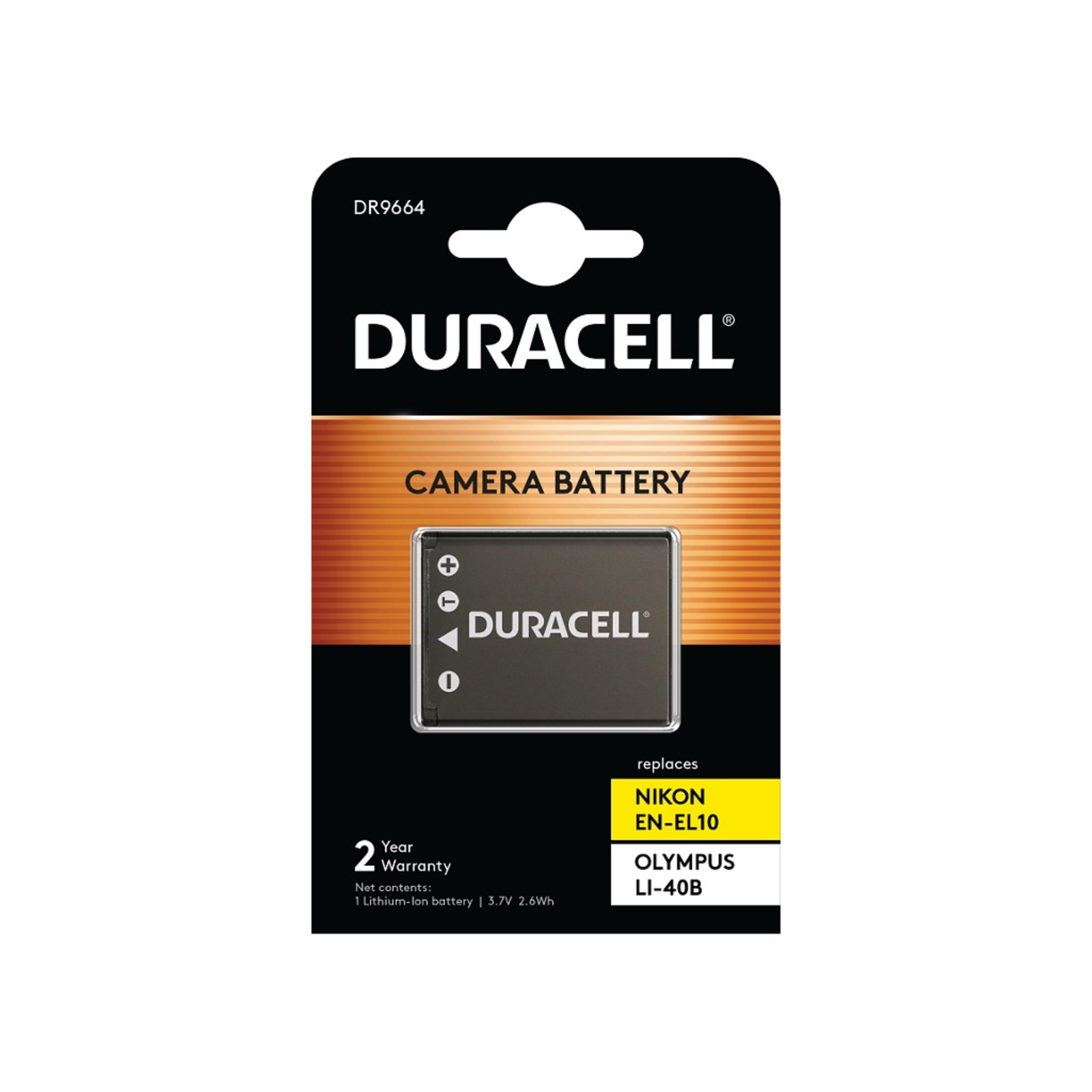 Duracell Li-Ion 700mAh for Li-40B/EN-EL10