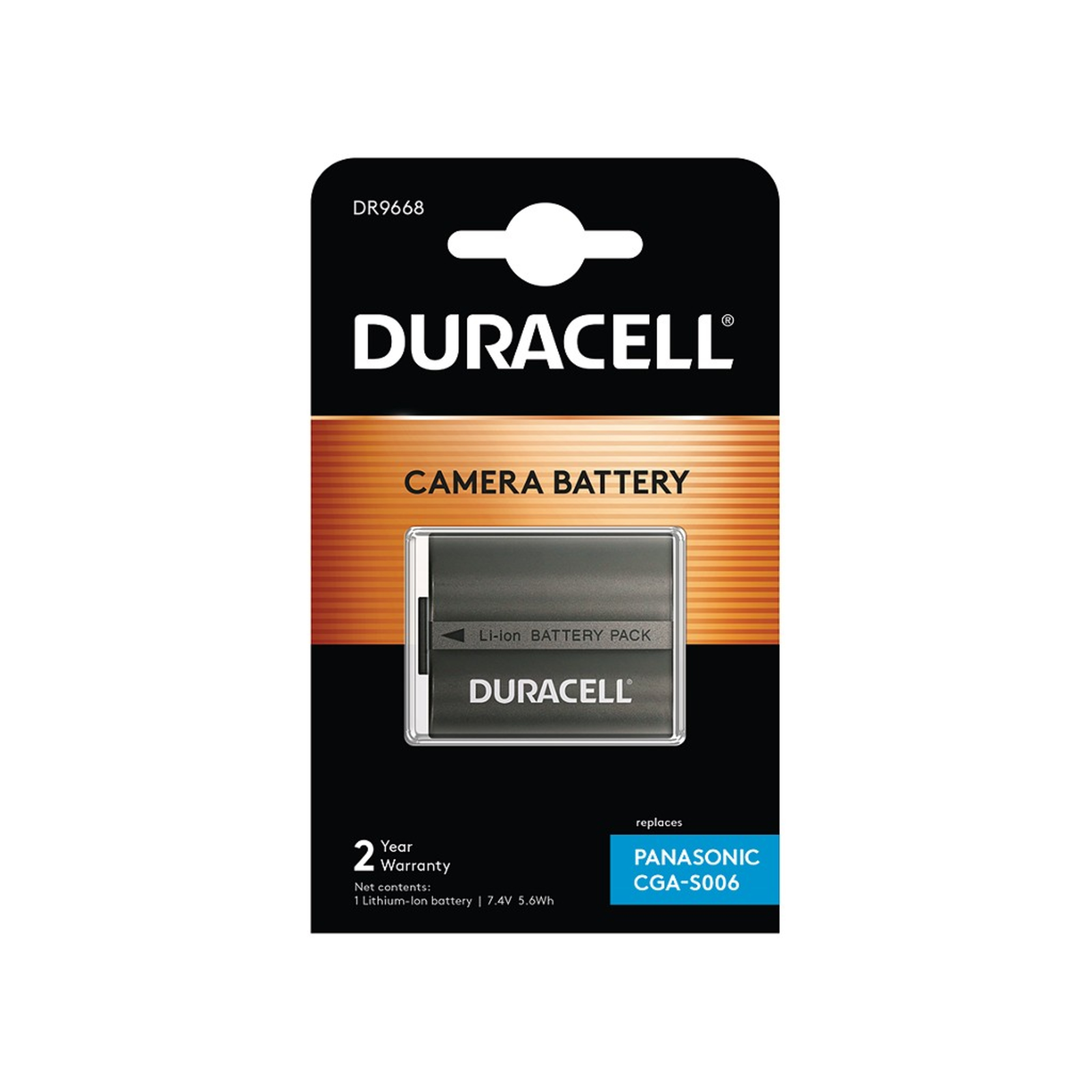 Duracell Li-Ion Battery 750mAh for CGA-S006