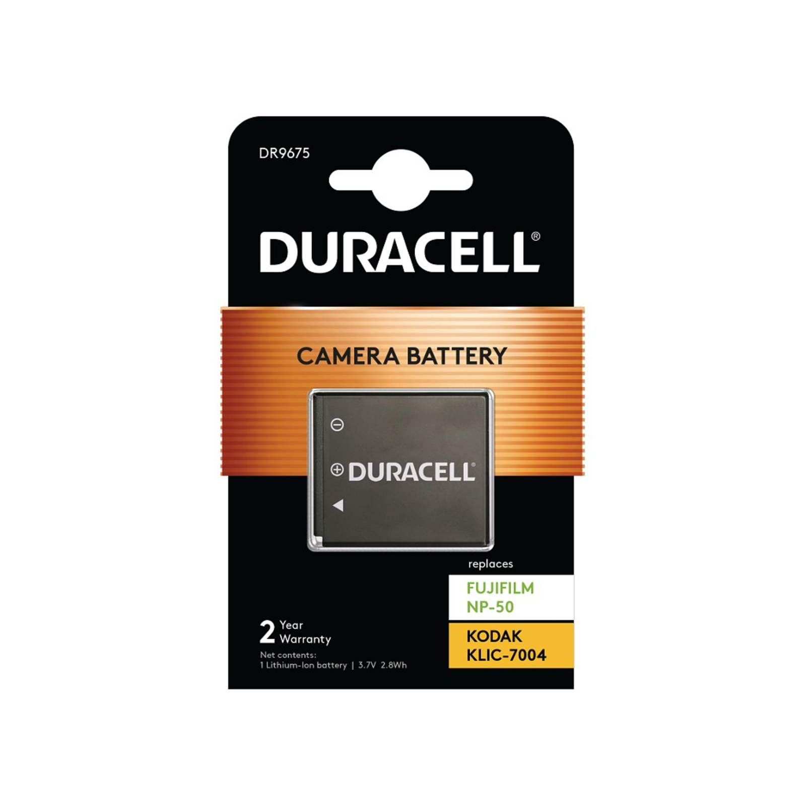 Duracell Li-Ion Battery 770mAh for NP-50/Pentax D-LI68