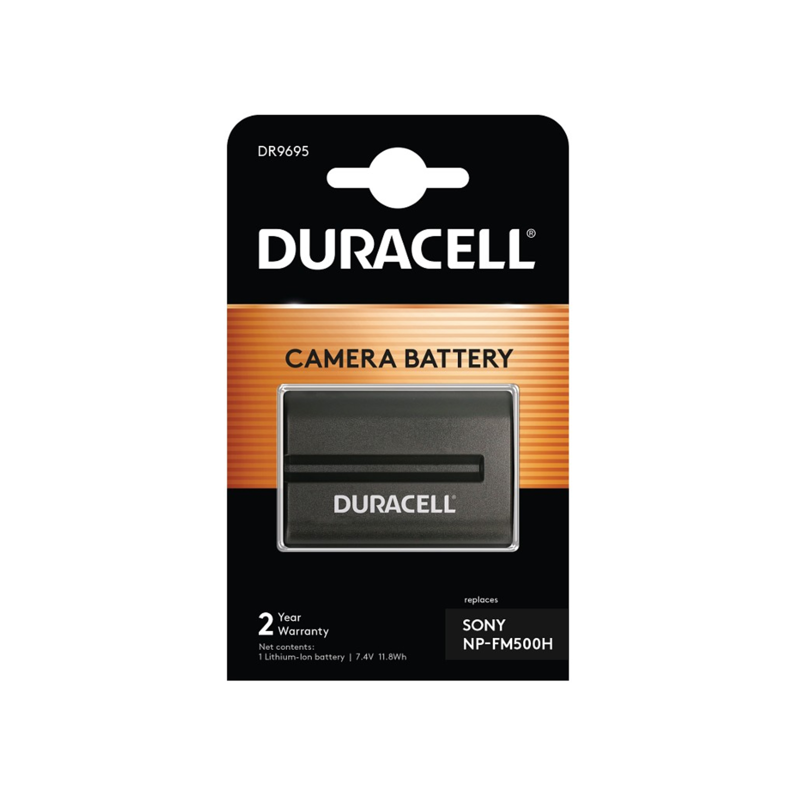 Duracell Digital Camera Battery 7.4V 1600mAh Replacement for Sony NP-FM500H