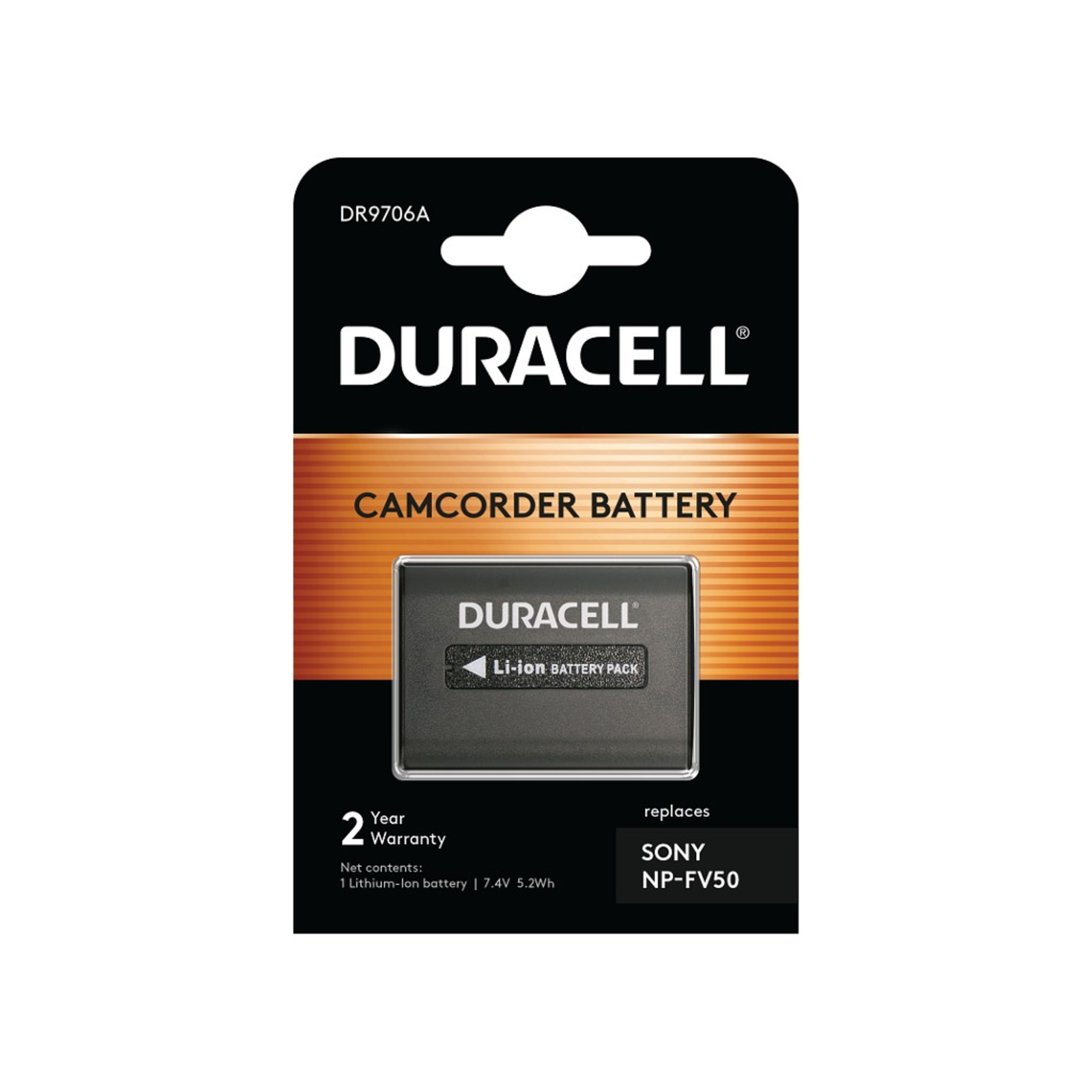 Duracell Li-Ion Battery 700mAh for NP-FV50