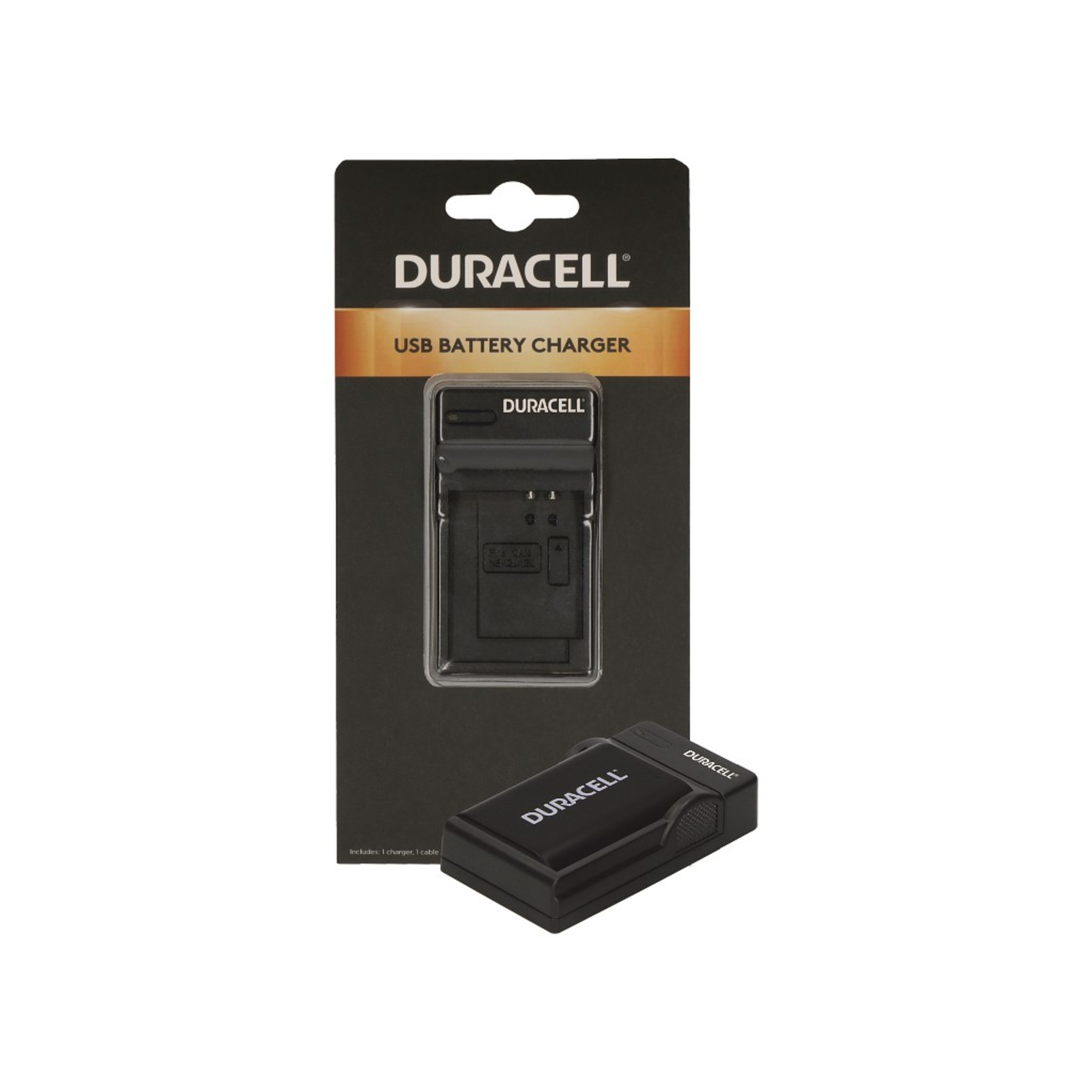 Duracell Charger with USB Cable for DRC2L/NB-2L