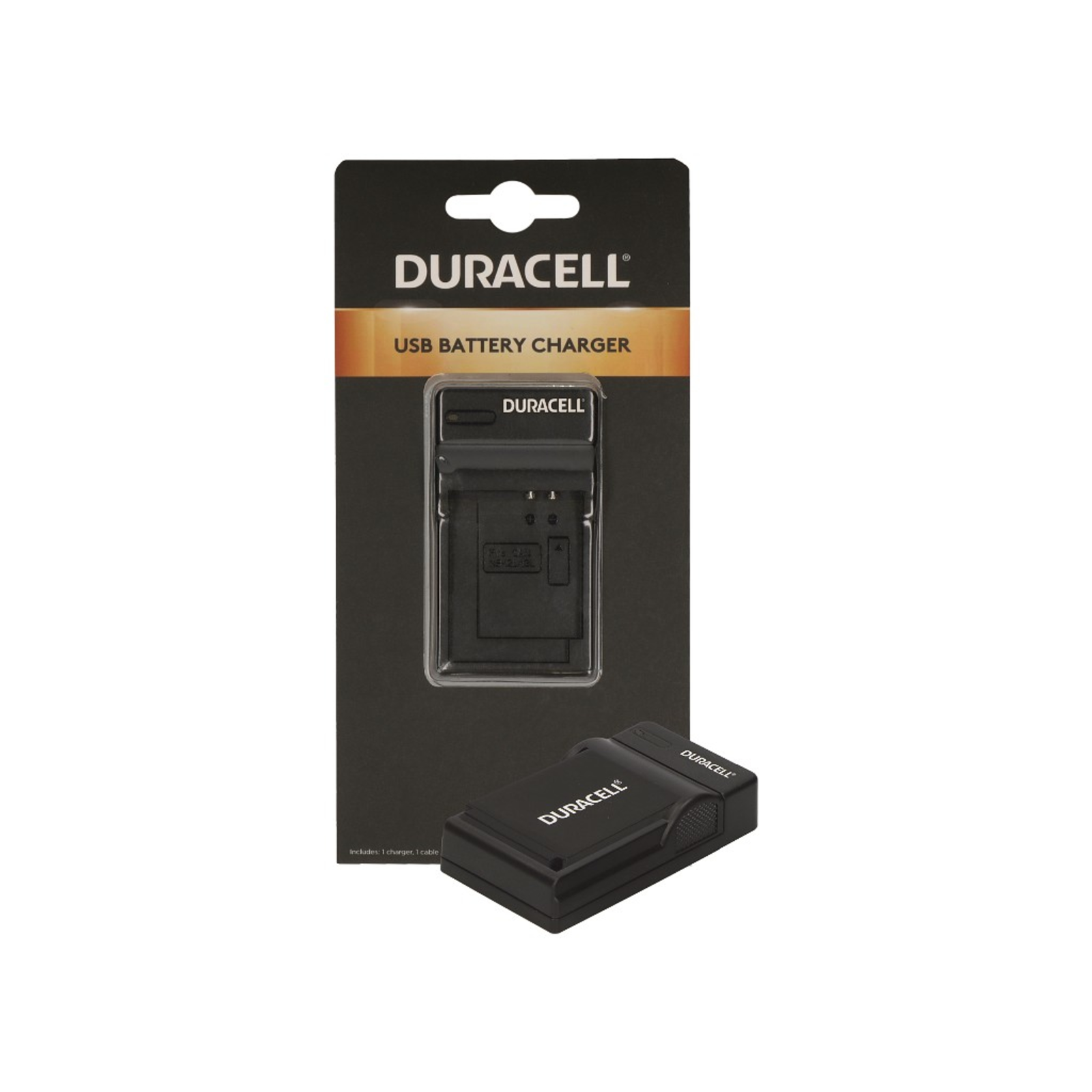 Duracell Charger with USB Cable for DRCE12/LP-E12