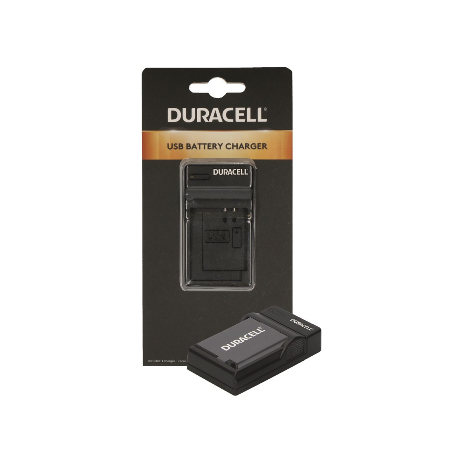 Duracell Charger with USB Cable for DRC13L/NB-13L